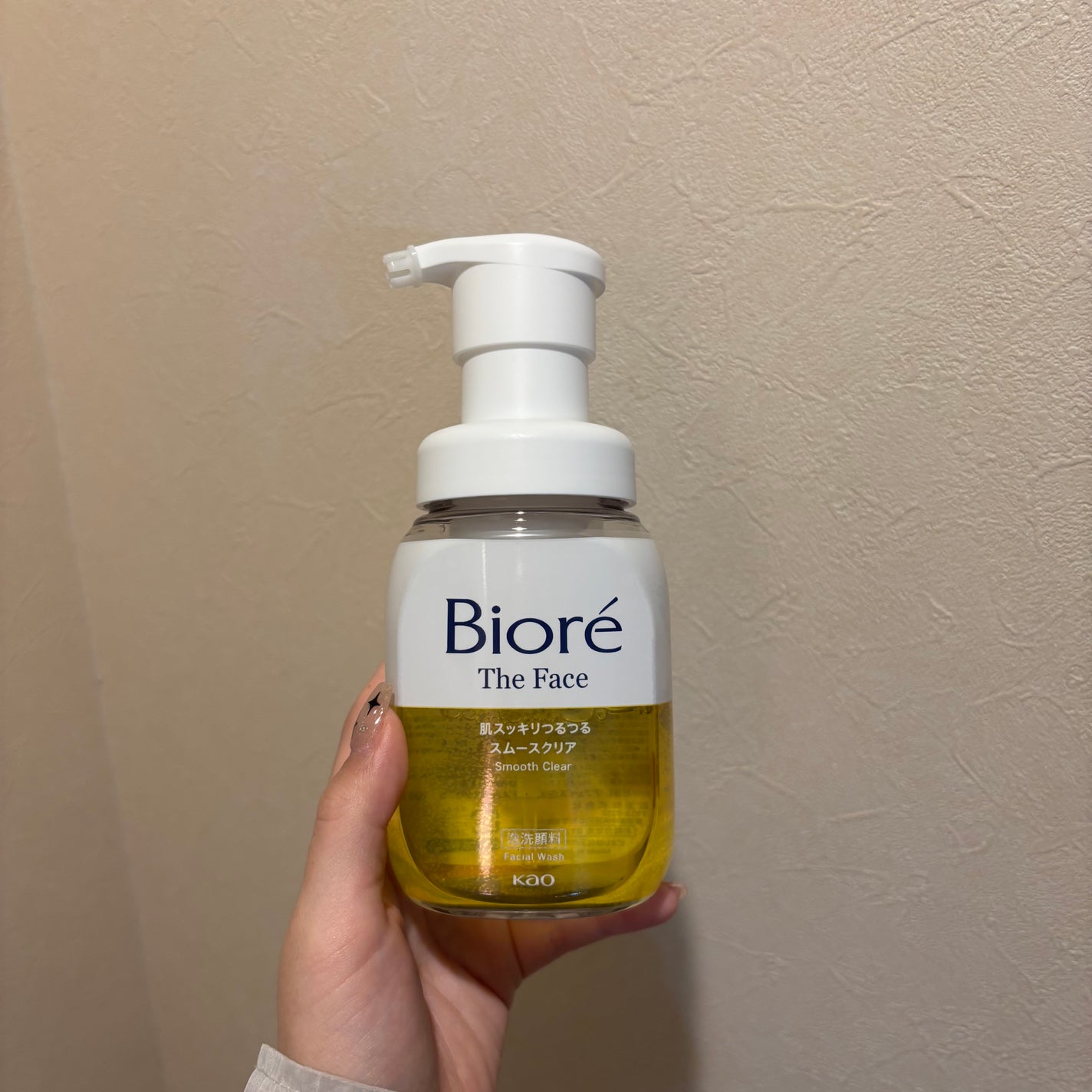 ビオレ ザフェイス 泡洗顔料 スムースクリア/ビオレ/泡洗顔を使ったクチコミ(1枚目)