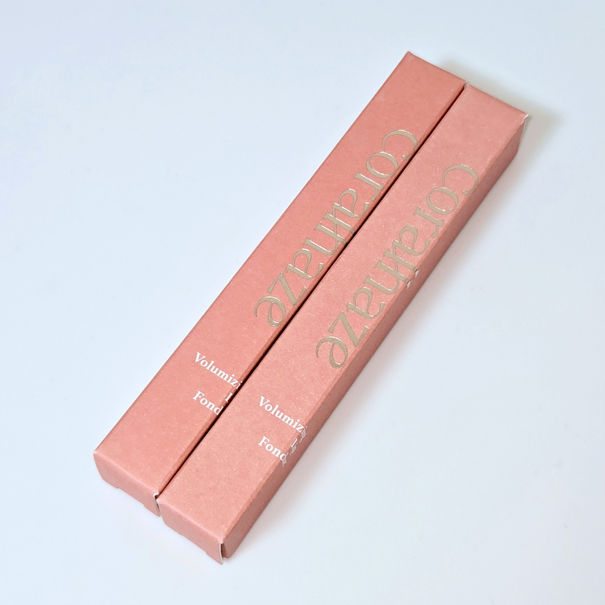 ボリューマイジングフォンデュリップ/Coralhaze/口紅を使ったクチコミ（2枚目）