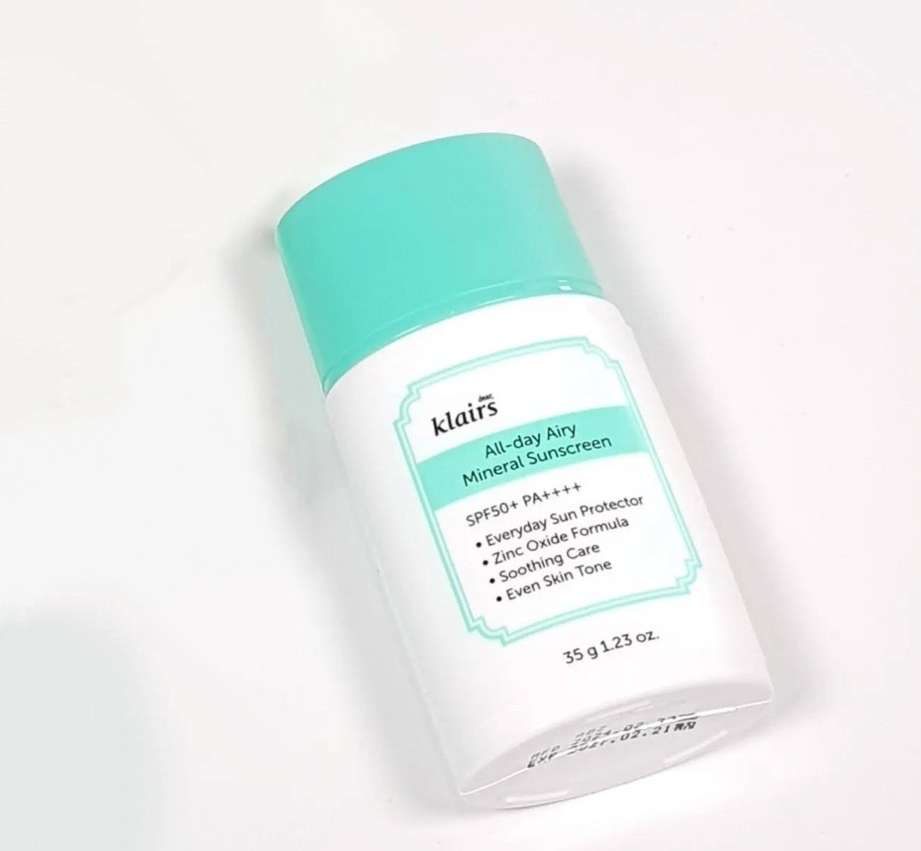 All-day エアリーミネラルサンスクリーン/Klairs/日焼け止めクリームを使ったクチコミ（1枚目）