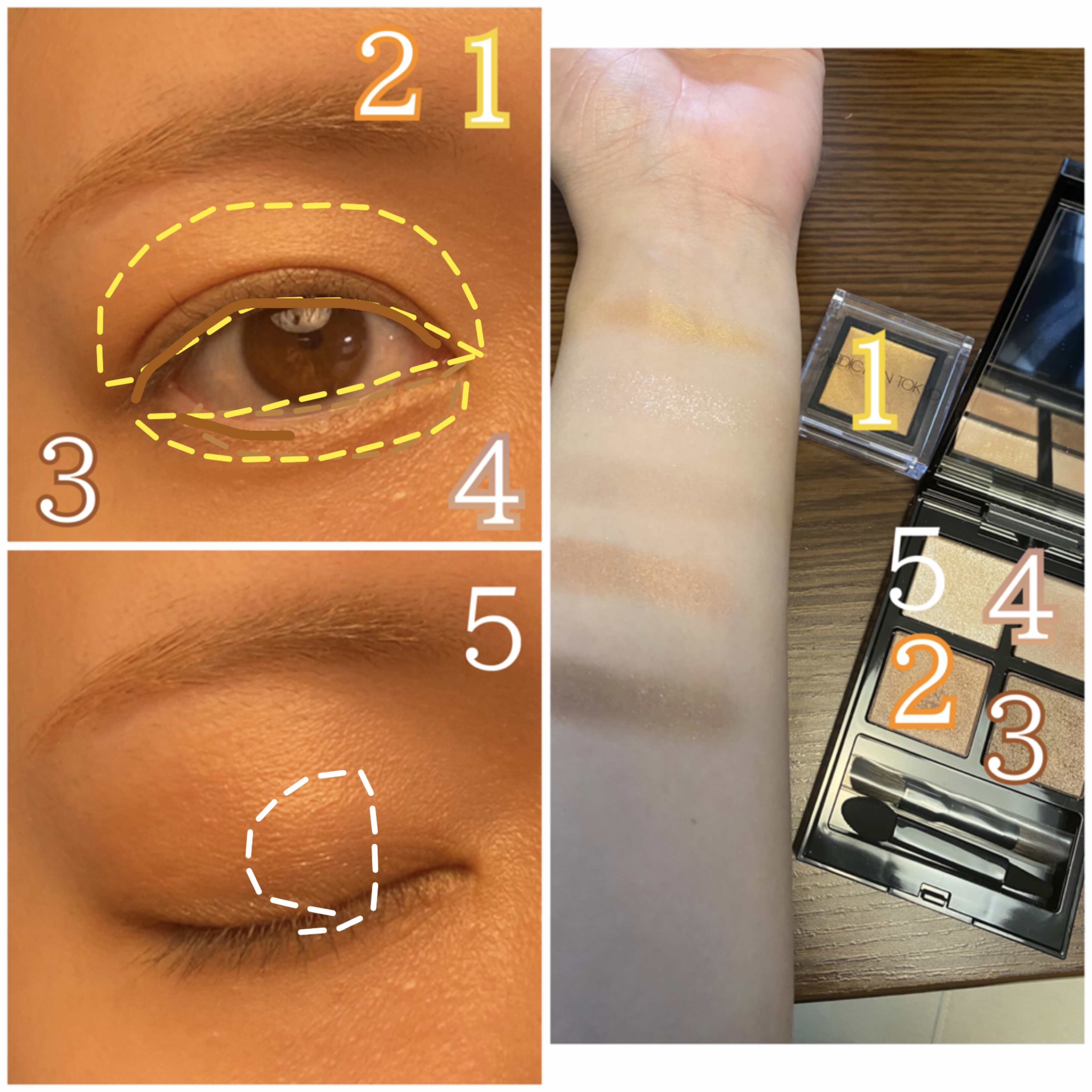 アディクション ザ アイシャドウ パレット +/ADDICTION/アイシャドウパレットを使ったクチコミ（3枚目）