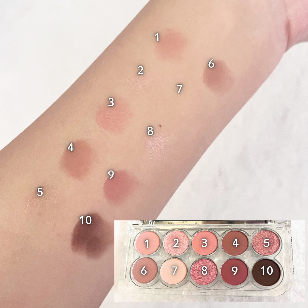 ライト オン アイズ シャドウ パレット/Lummir/アイシャドウパレットを使ったクチコミ（3枚目）