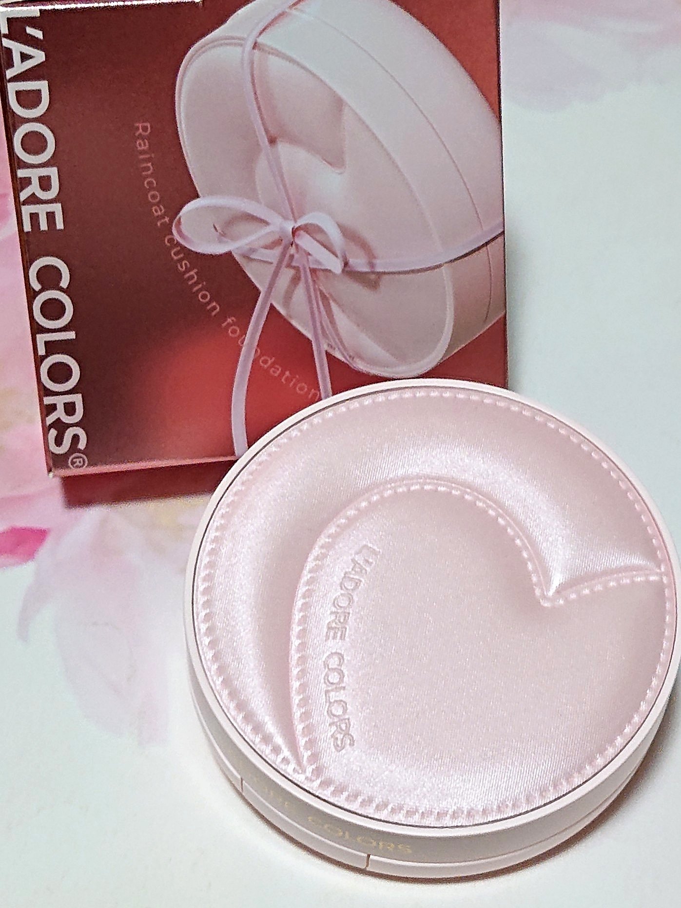 L'ADORE COLORS レインコート クッション ファンデーション/L'adore Colors/クッションファンデーションを使ったクチコミ（3枚目）