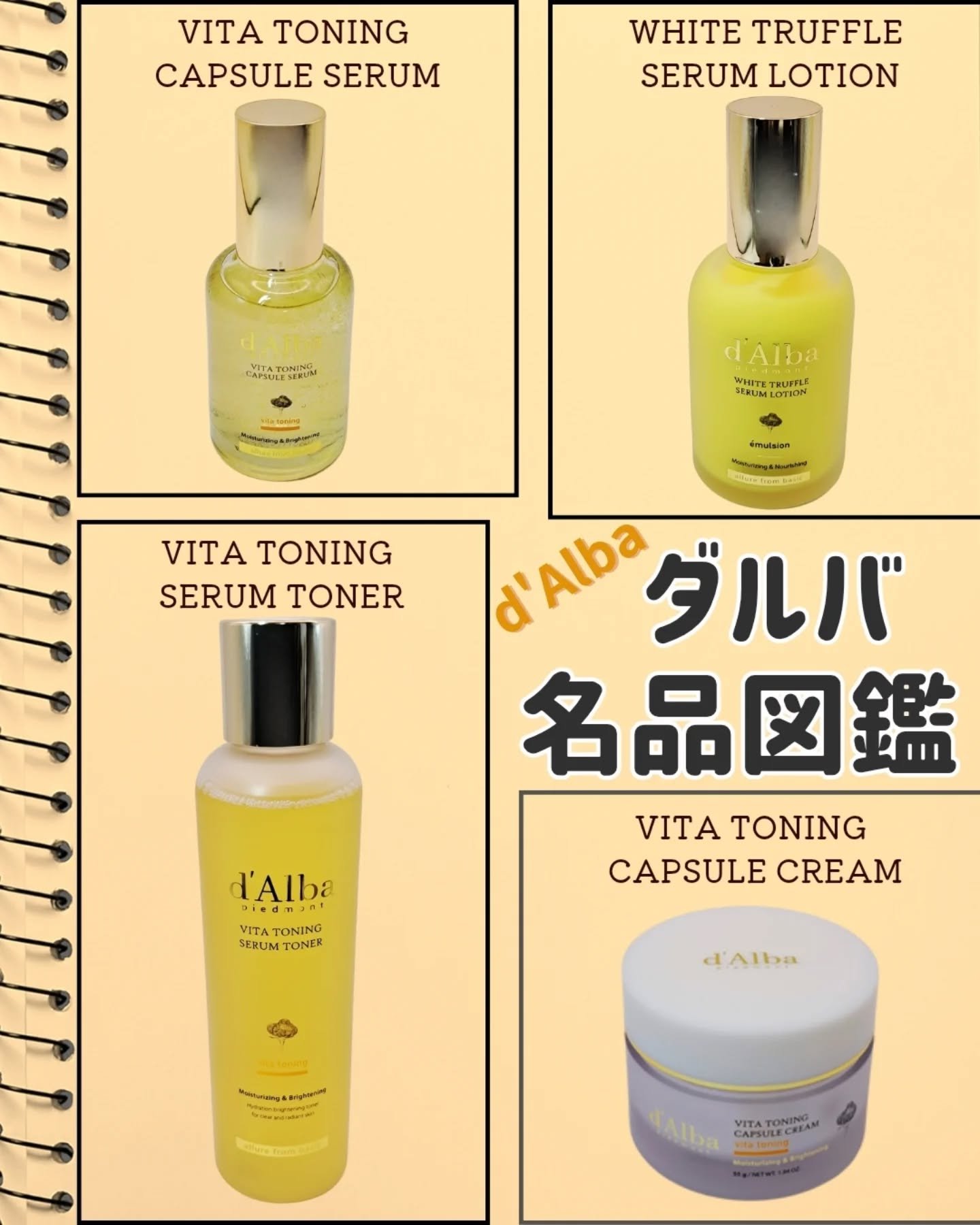 ビタトーニングカプセルセラム/ダルバ/美容液を使ったクチコミ（1枚目）