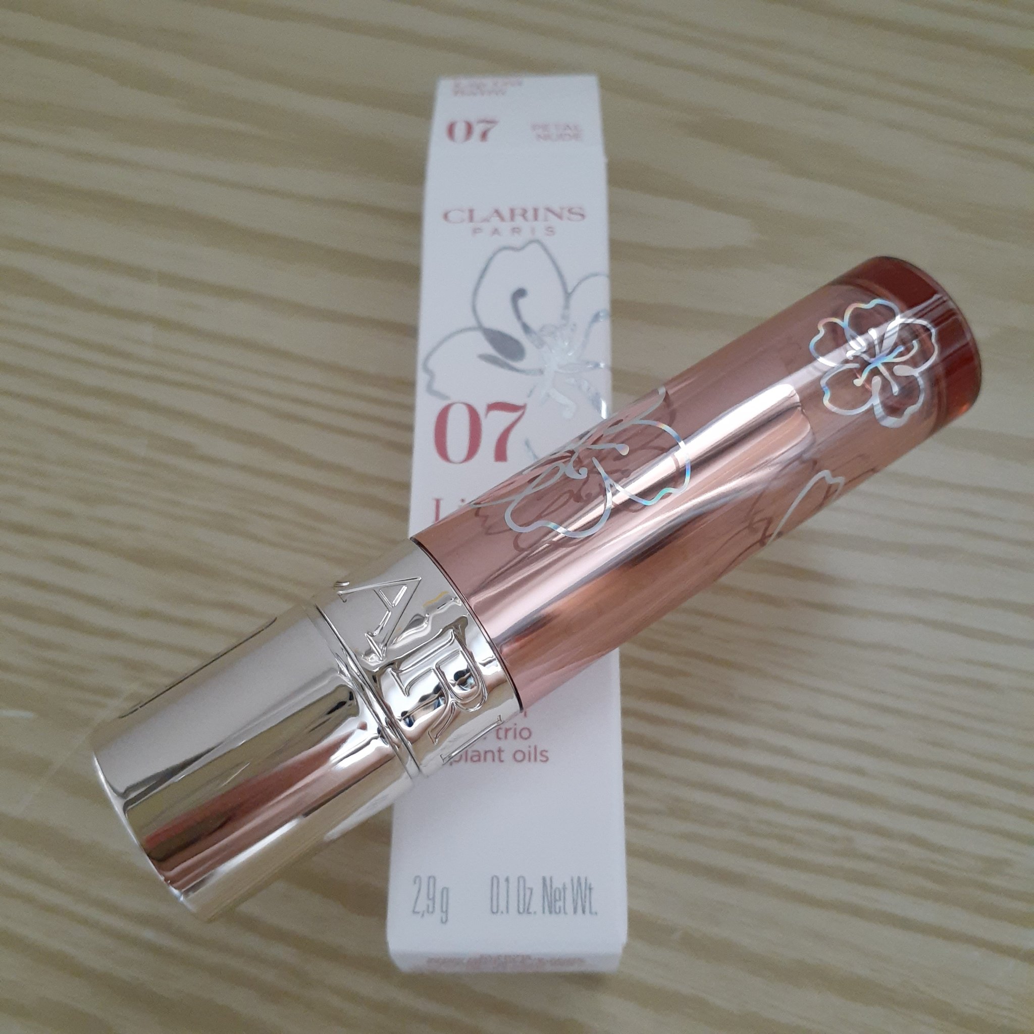 リップ オイル バーム/CLARINS/リップバームを使ったクチコミ（2枚目）