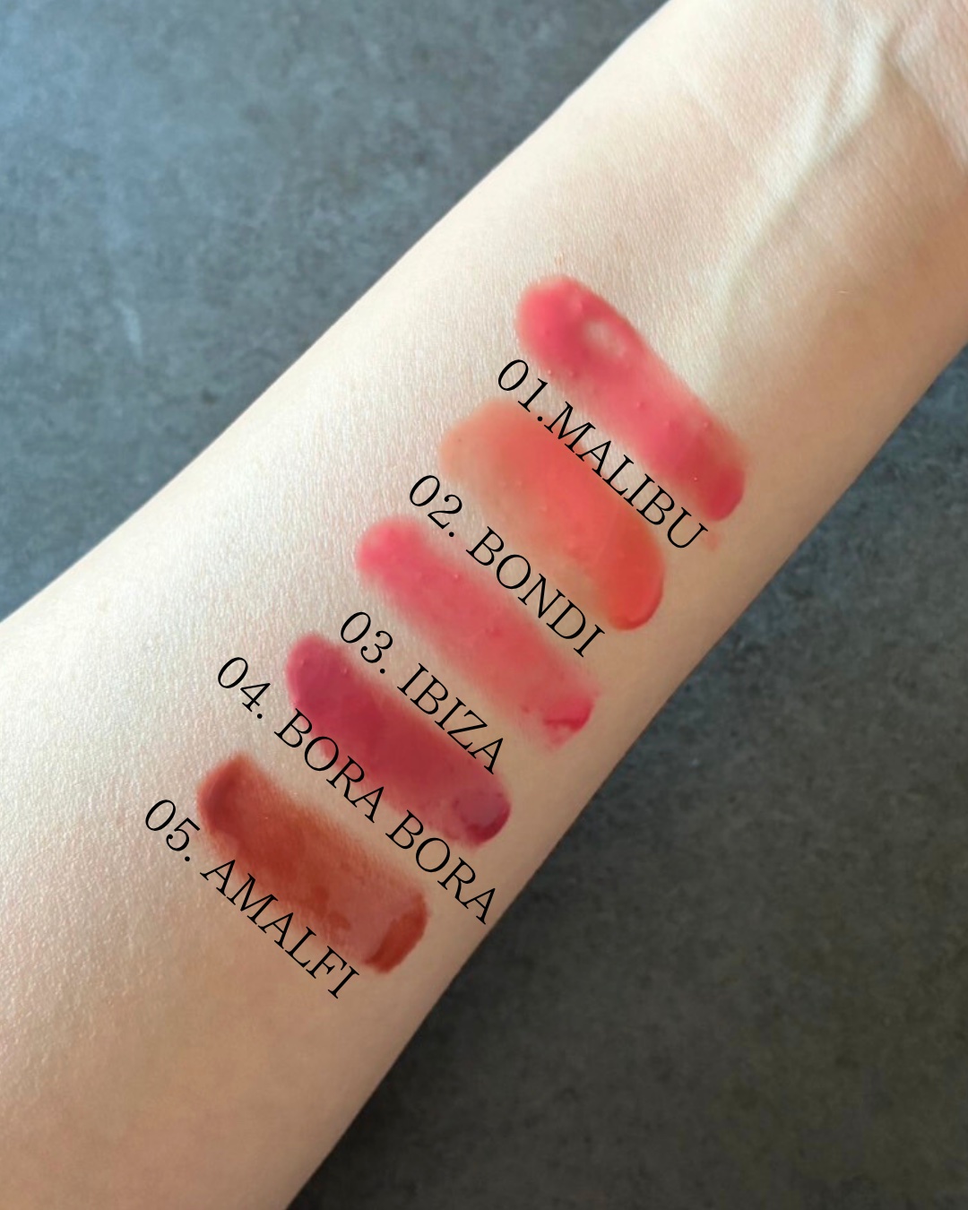 Sunset Dazzle Gloss Balm No.3 イビザ/unleashia/リップグロスを使ったクチコミ（2枚目）