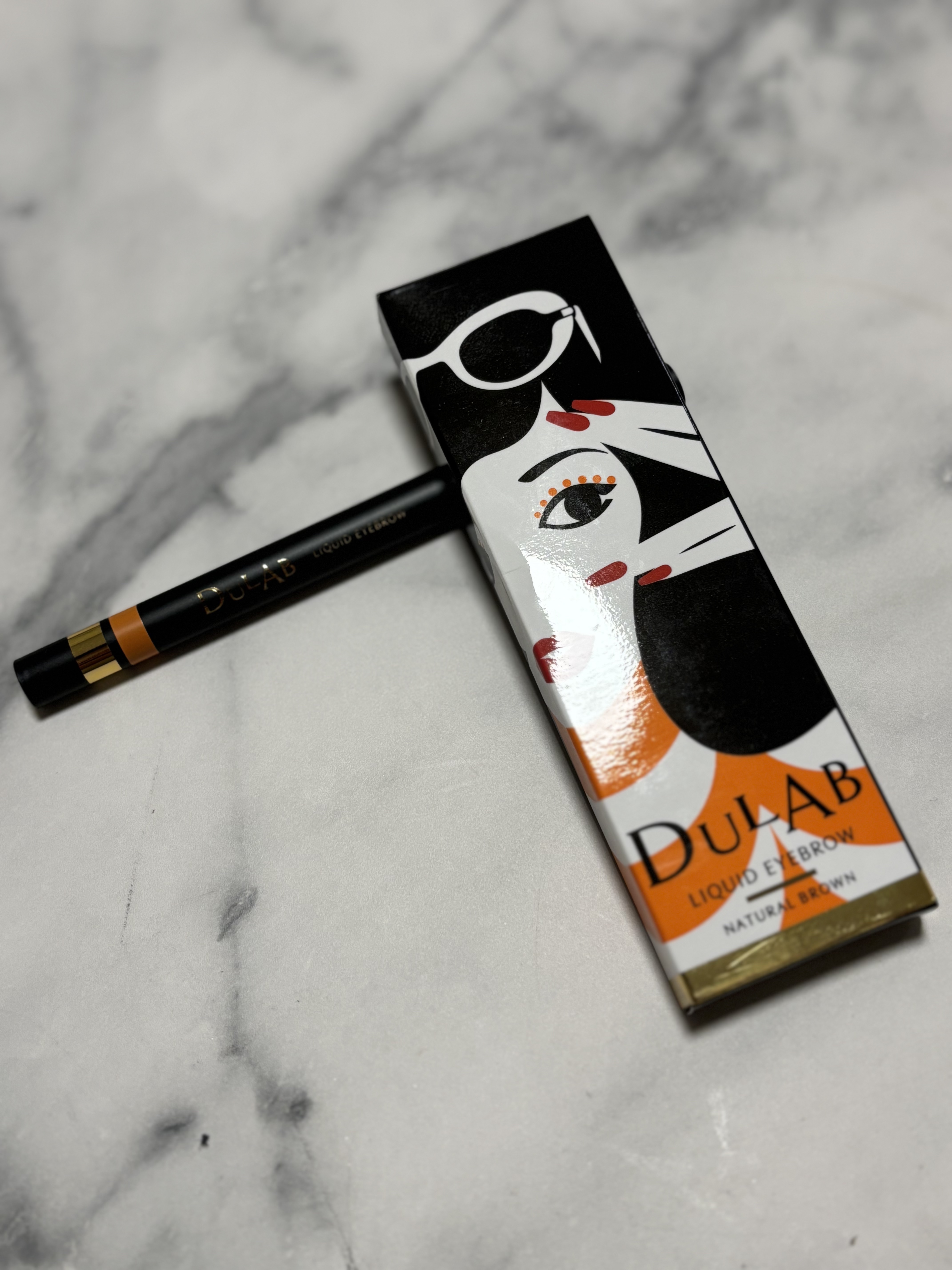 DULAB リキッドアイブロウ ナチュラルブラウン/DULAB/リキッドアイブロウを使ったクチコミ（1枚目）