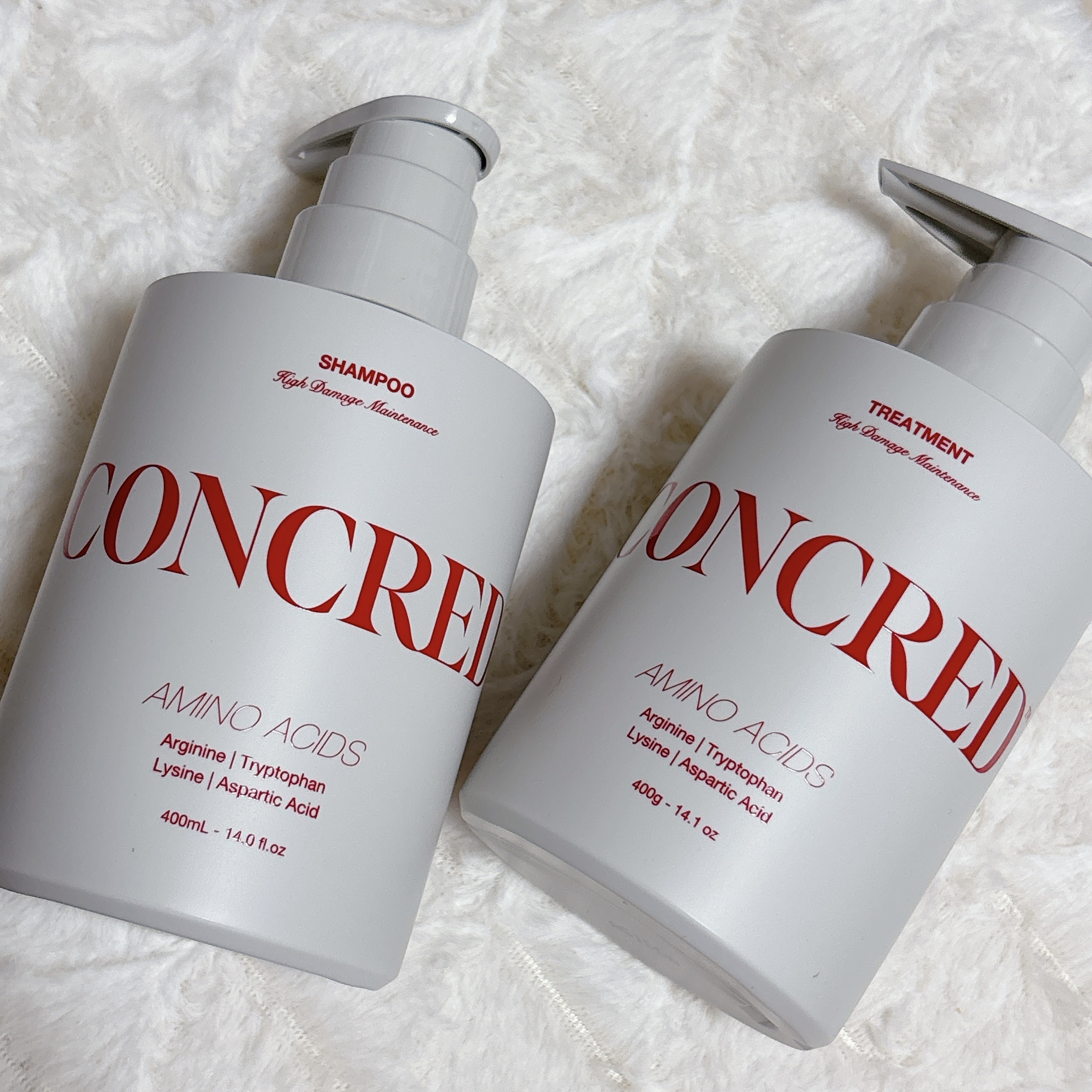 ハイダメージ メンテナンス シャンプー/トリートメント トリートメント 本体/matsukiyo CONCRED/市販シャンプーを使ったクチコミ（1枚目）