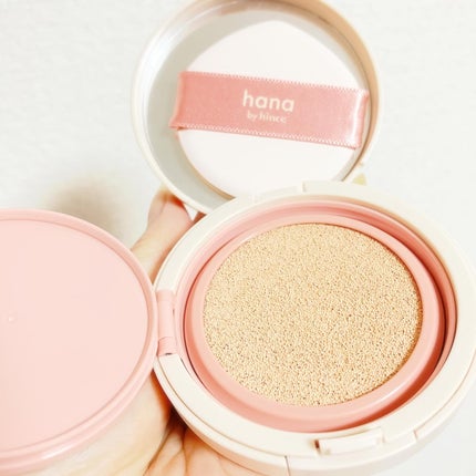 レイヤーフィットクッション/hana by hince/クッションファンデーションを使ったクチコミ(4枚目)