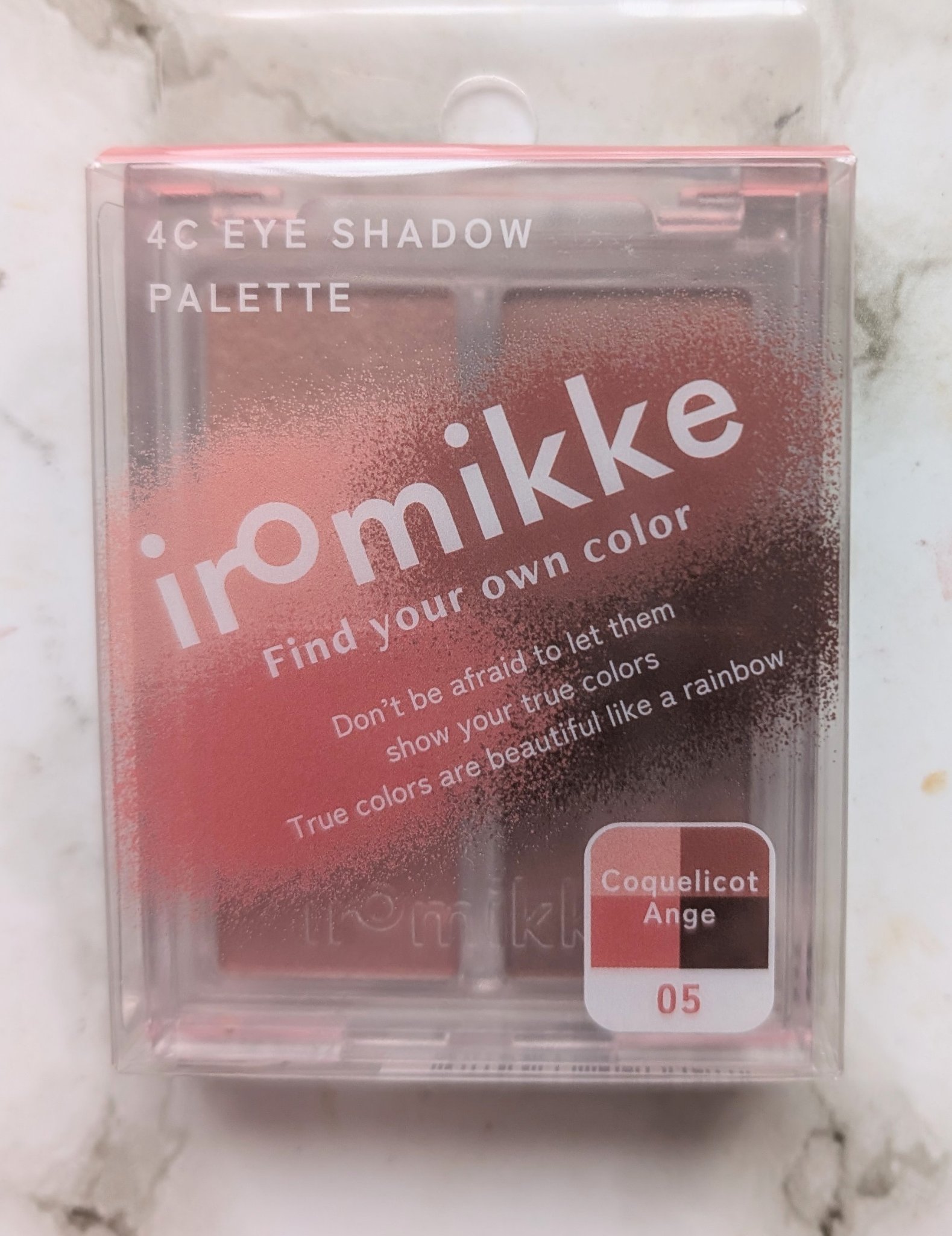 イロミッケ 4色アイシャドウパレット/iromikke/アイシャドウパレットを使ったクチコミ（2枚目）