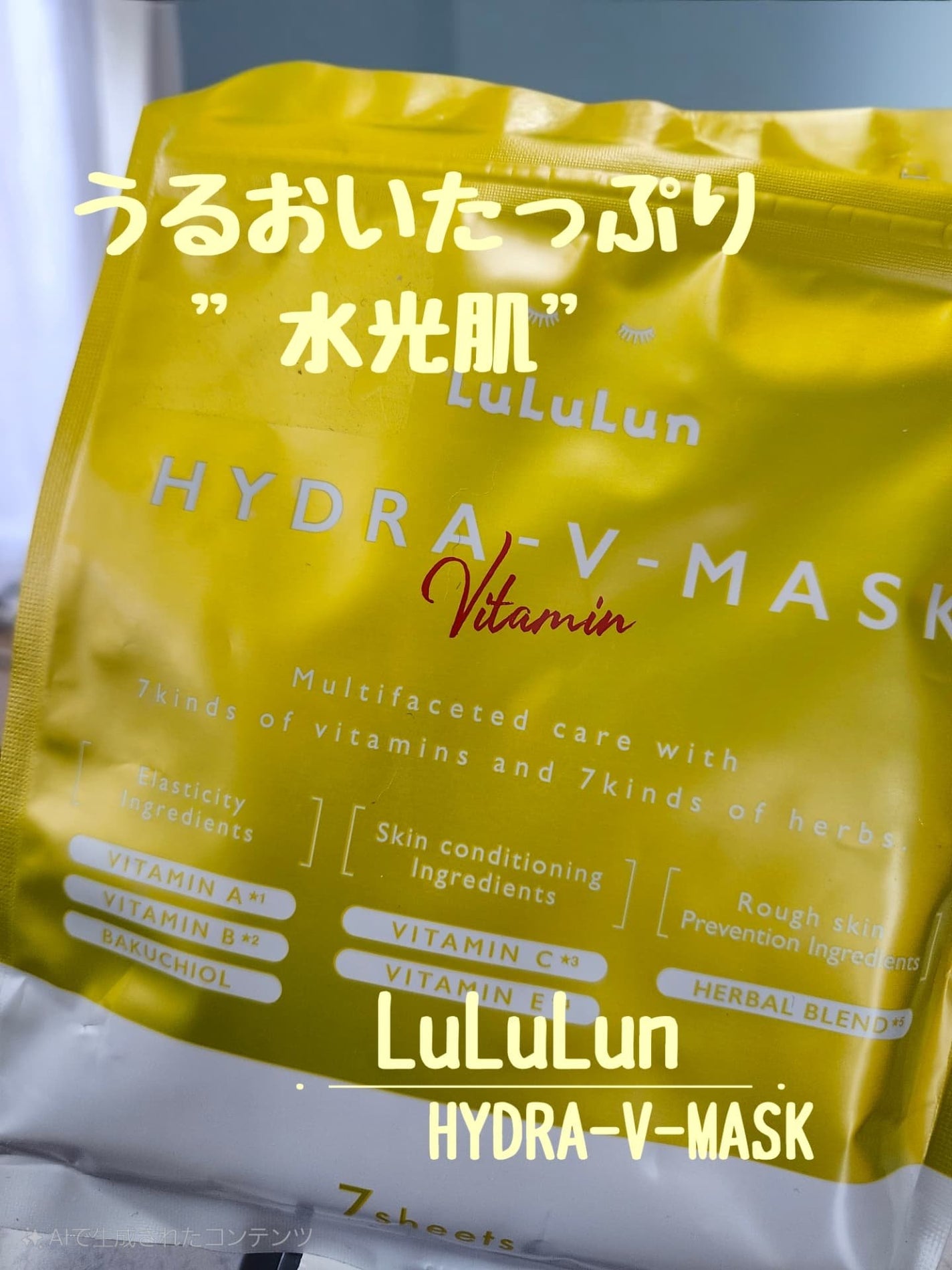 ルルルン ハイドラ V マスク/ルルルン/シートマスク・パックを使ったクチコミ(1枚目)