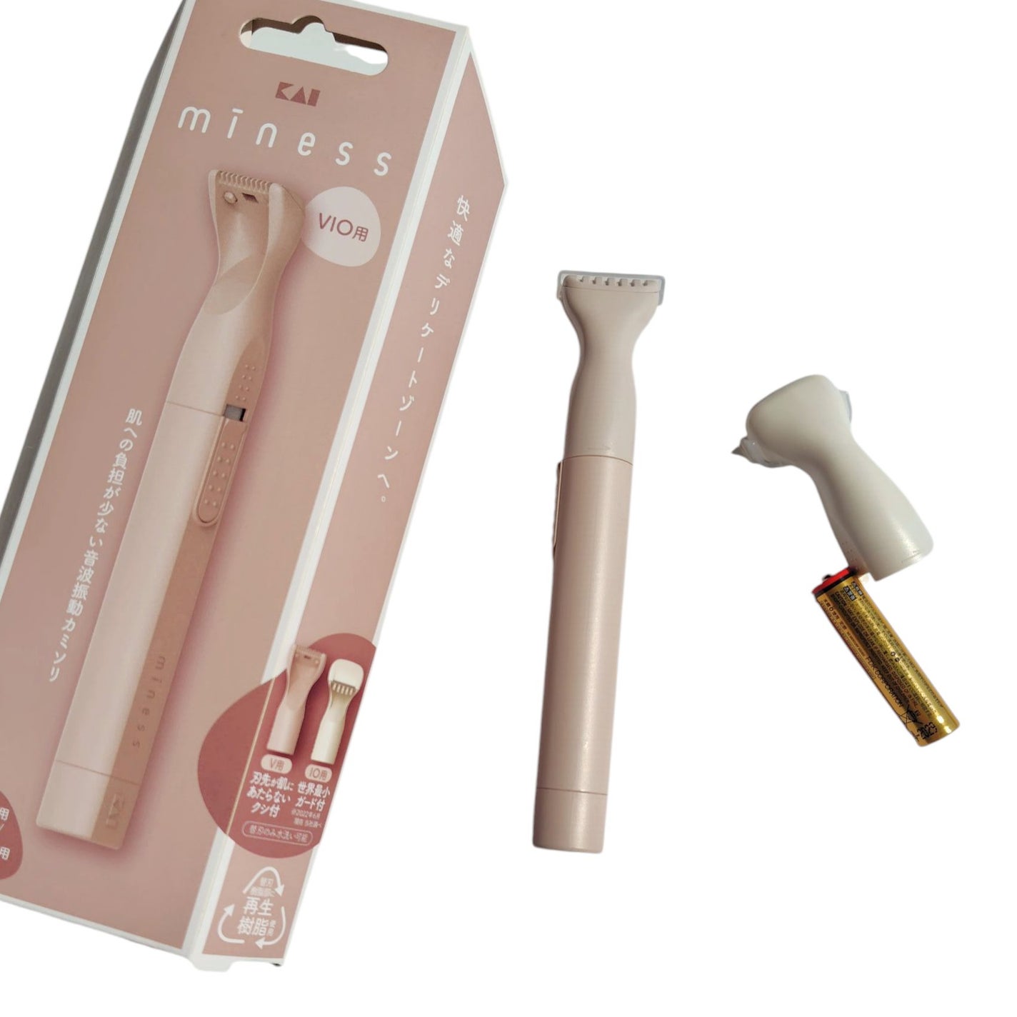 miness VIOデリケートゾーン用カミソリ/貝印/シェーバーを使ったクチコミ(5枚目)