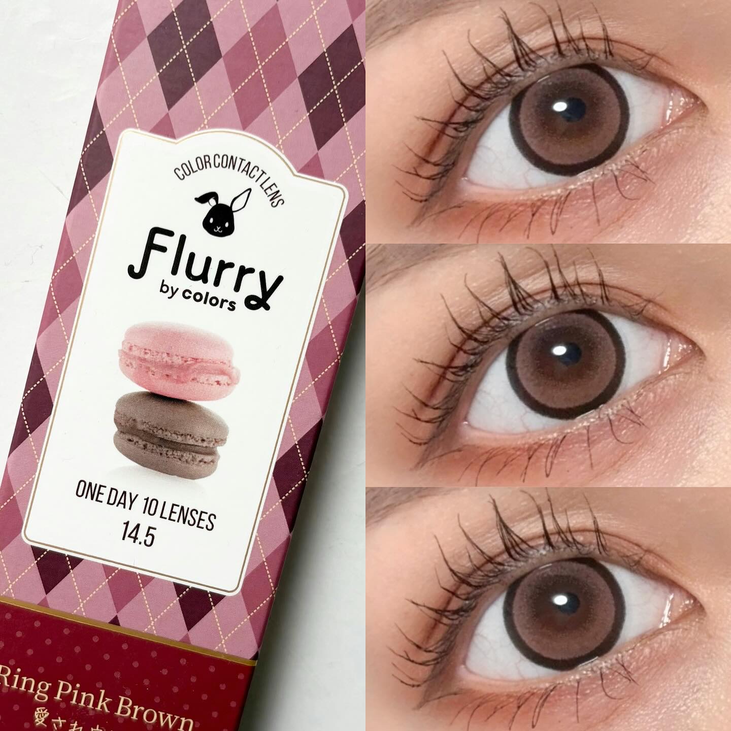 Flurry by colors 1day/Flurry by colors/ワンデー（１DAY）カラコンを使ったクチコミ（2枚目）