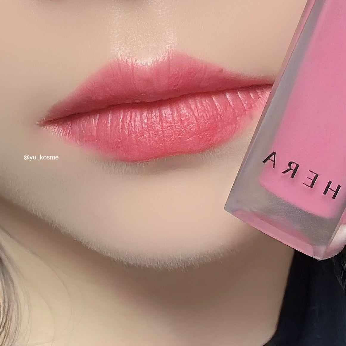 センシュアル パウダーマット リキッド N/HERA/口紅を使ったクチコミ(4枚目)