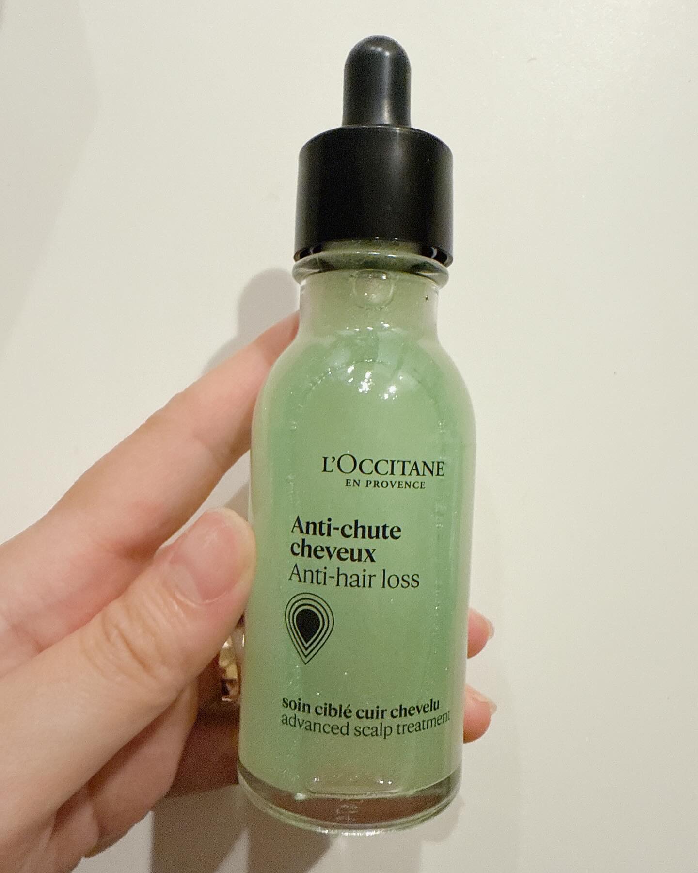 薬用 メディカル アンチヘアロスセラム/L'OCCITANE/頭皮ローションを使ったクチコミ（2枚目）