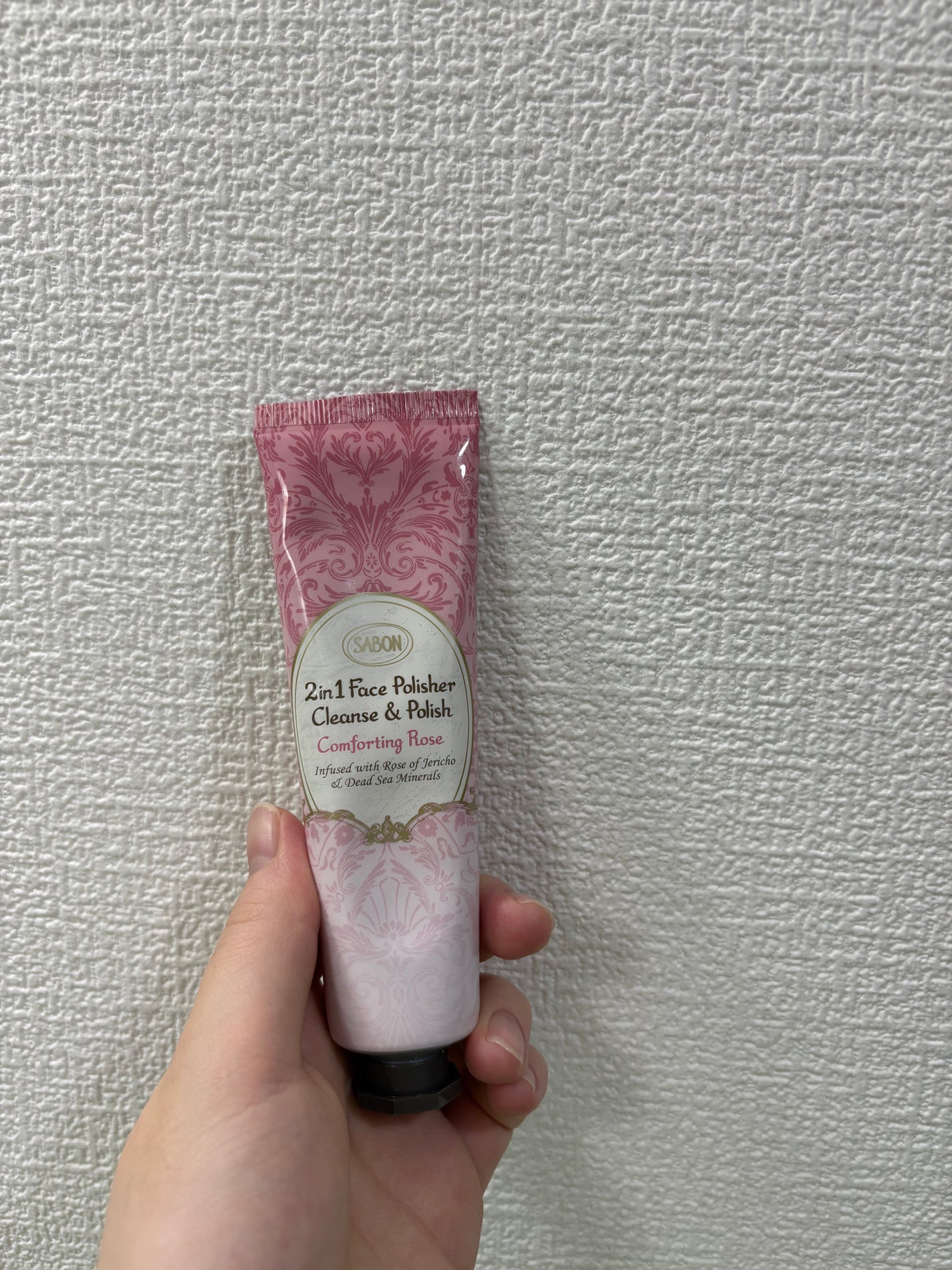 フェイスポリッシャー コンフォーティング・ローズ/SABON/スクラブ・ゴマージュを使ったクチコミ(1枚目)