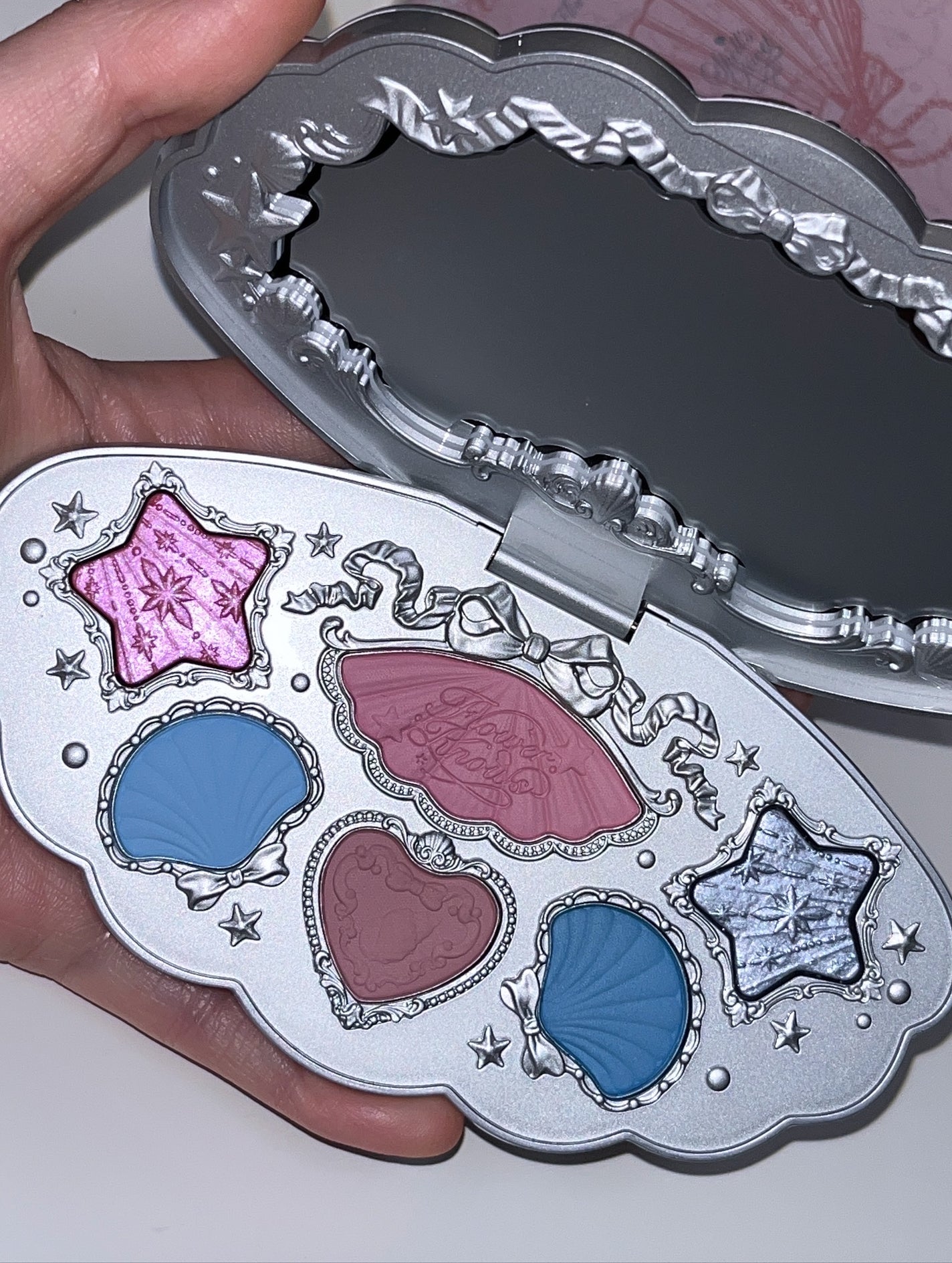 シェルズジュエルコレクション 6色アイシャドウパレット/FlowerKnows/アイシャドウパレットを使ったクチコミ(1枚目)