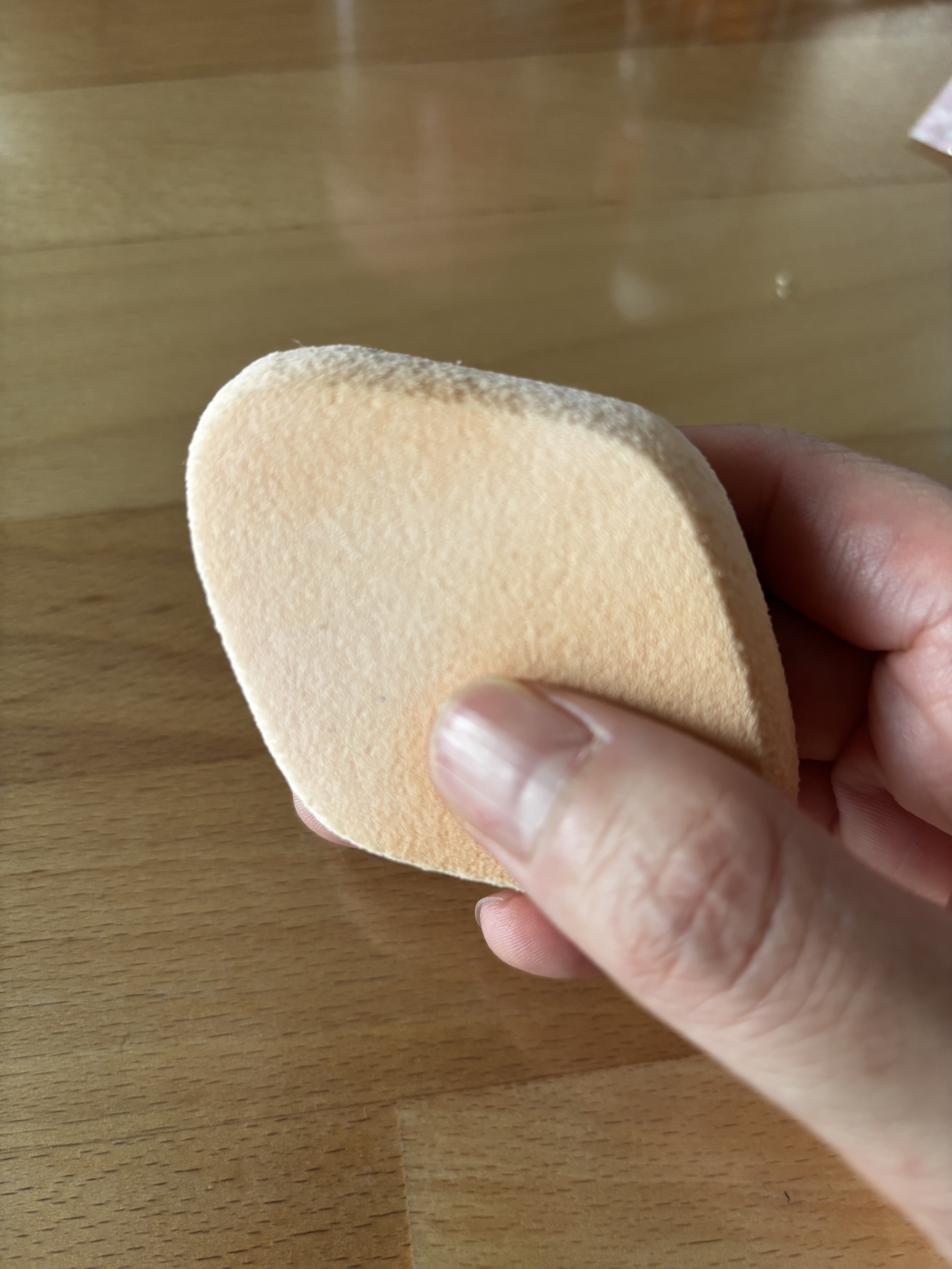 シフォンタッチスポンジN ダイヤ型/ロージーローザ/パフ・スポンジを使ったクチコミ（3枚目）