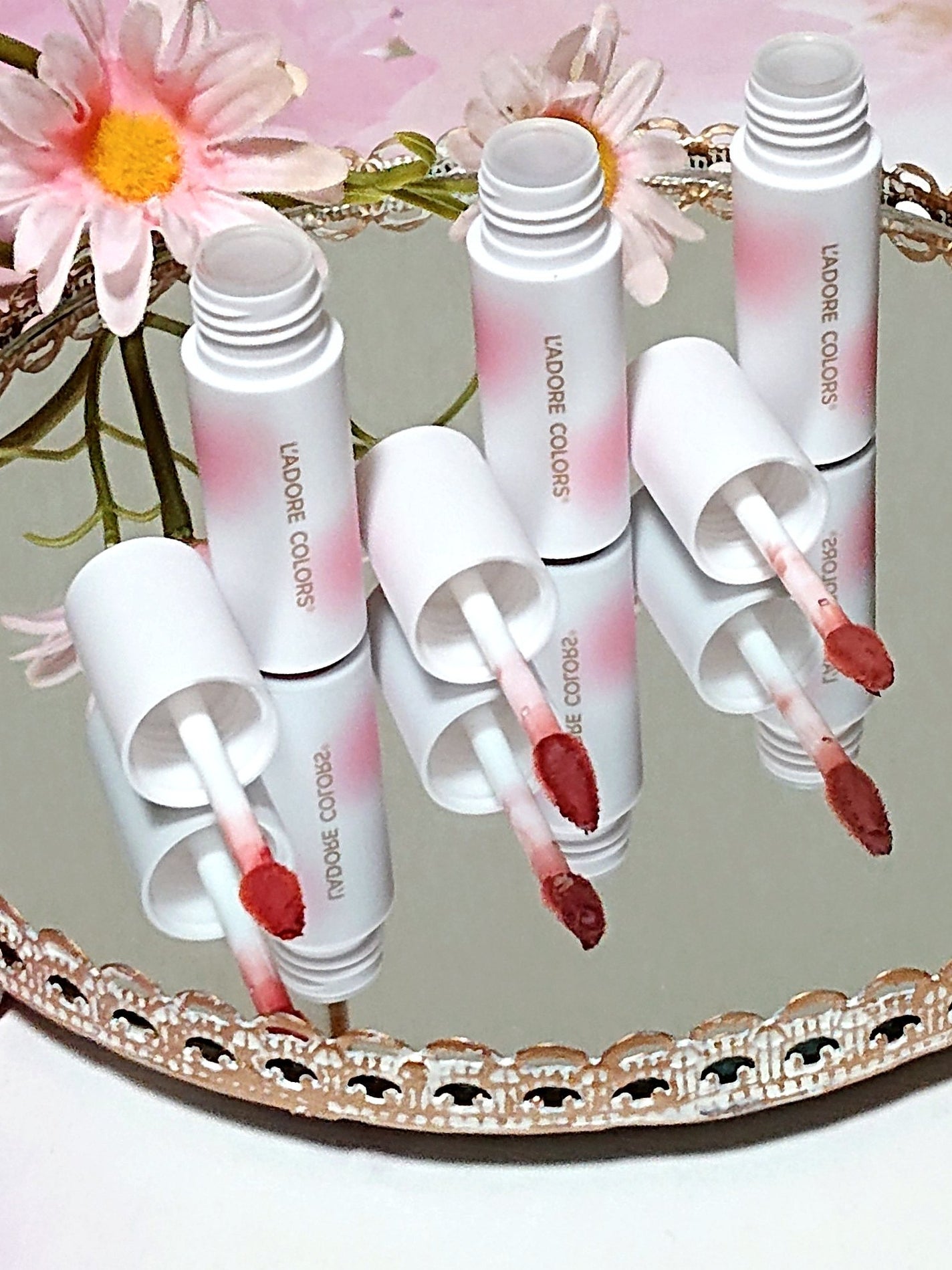 スフレマットリップ/L'adore Colors/口紅を使ったクチコミ(1枚目)