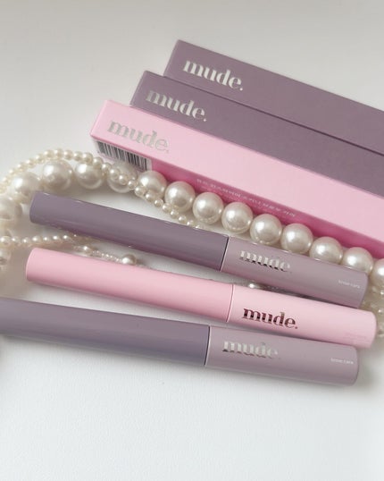 インスパイアスキニーブロウカラ/mude/眉マスカラを使ったクチコミ(6枚目)