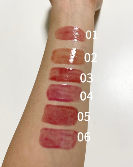 ベールカラーグロス/too cool for school/リップグロスを使ったクチコミ(4枚目)