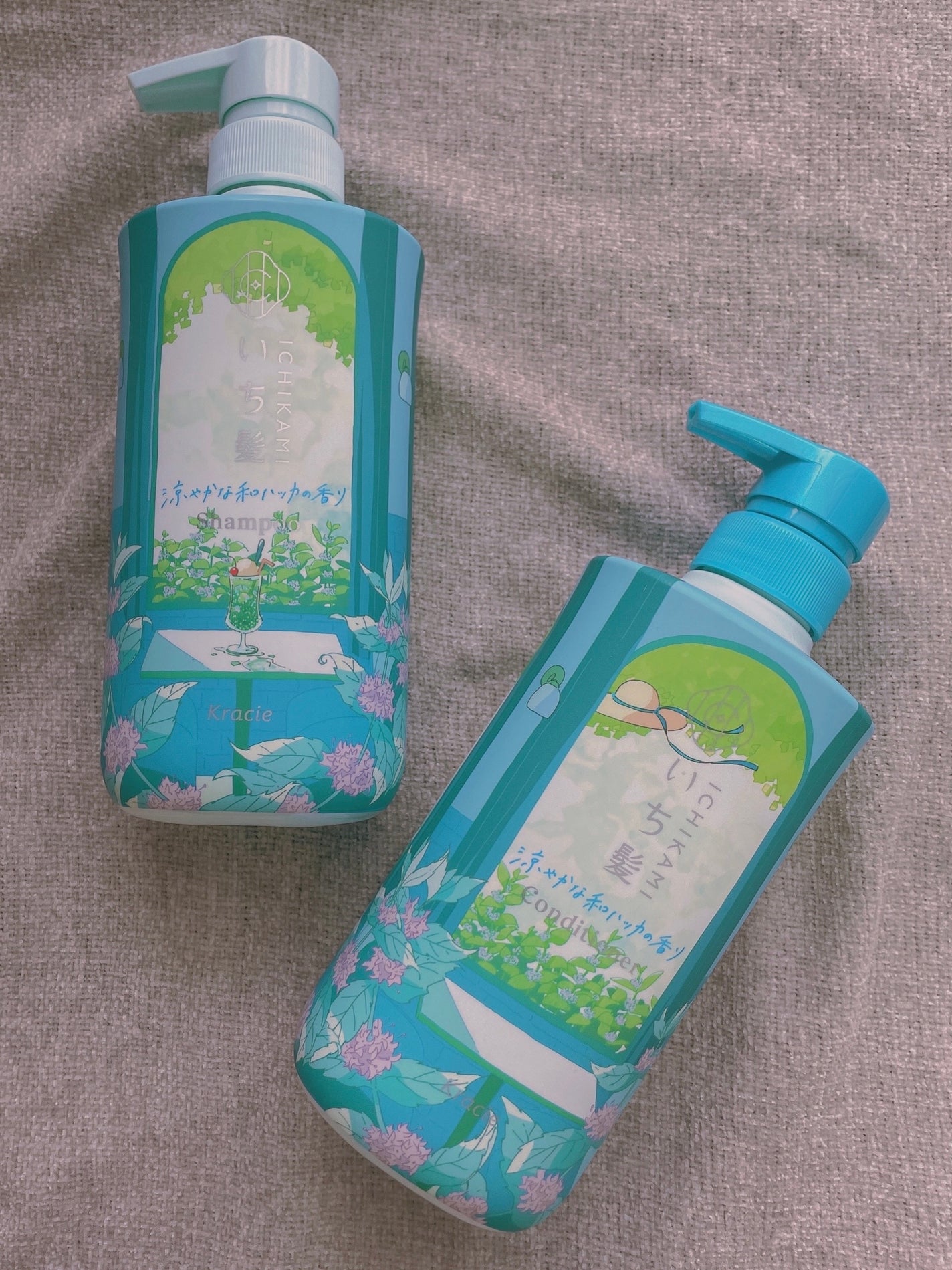 いち髪 シャンプー&コンディショナー(涼やかな和ハッカの香り)/いち髪/市販シャンプーを使ったクチコミ(2枚目)