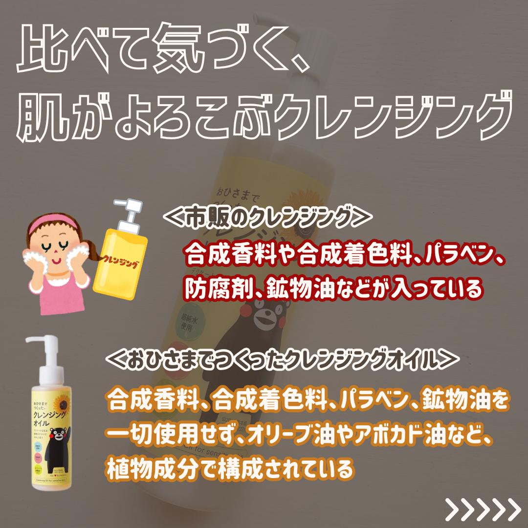 おひさまでつくったクレンジングオイル/エリデン/オイルクレンジングを使ったクチコミ（3枚目）