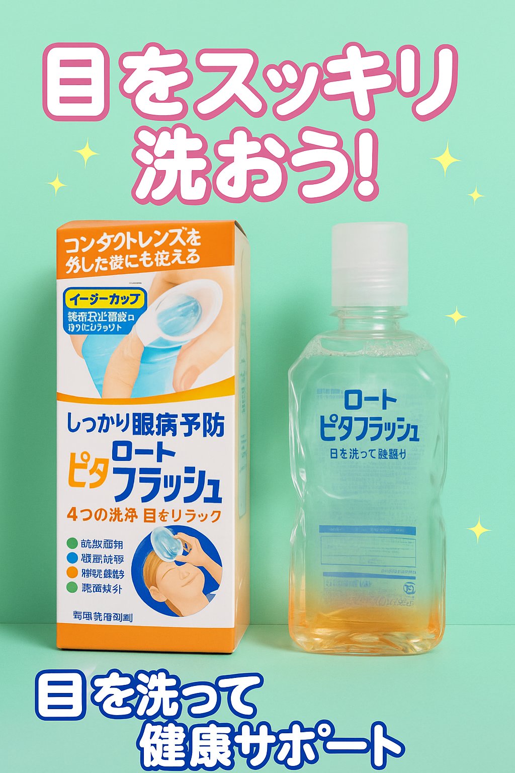 ロート ビタフラッシュ (医薬品)/ロート製薬/その他を使ったクチコミ（2枚目）