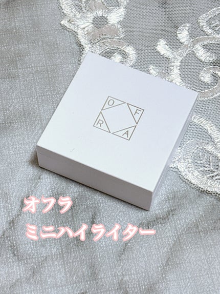 OFRA mini Highlighter Star Island/Ofra Cosmetics/パウダーハイライトを使ったクチコミ(2枚目)