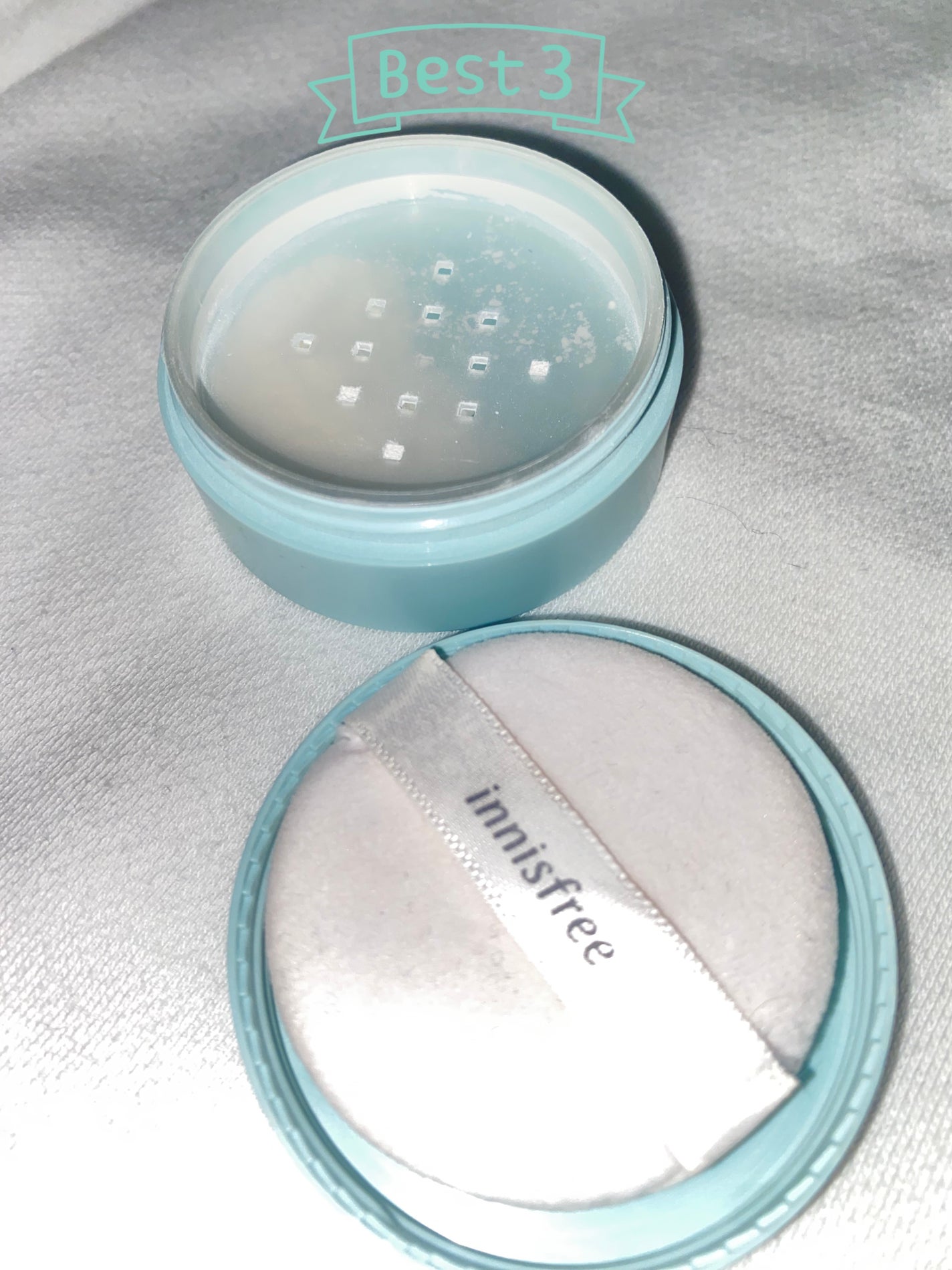 ノーセバム ミネラルパウダー N/innisfree/ルースパウダーを使ったクチコミ(1枚目)