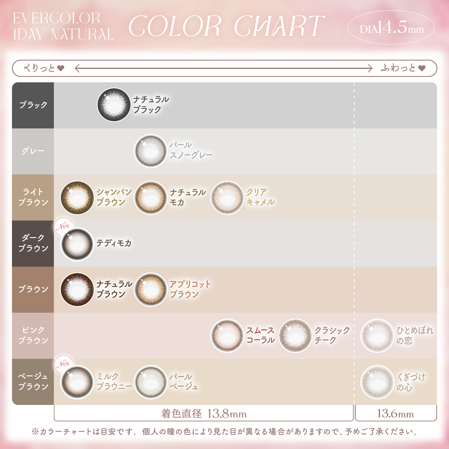 エバーカラーワンデー ナチュラル エバーカラー