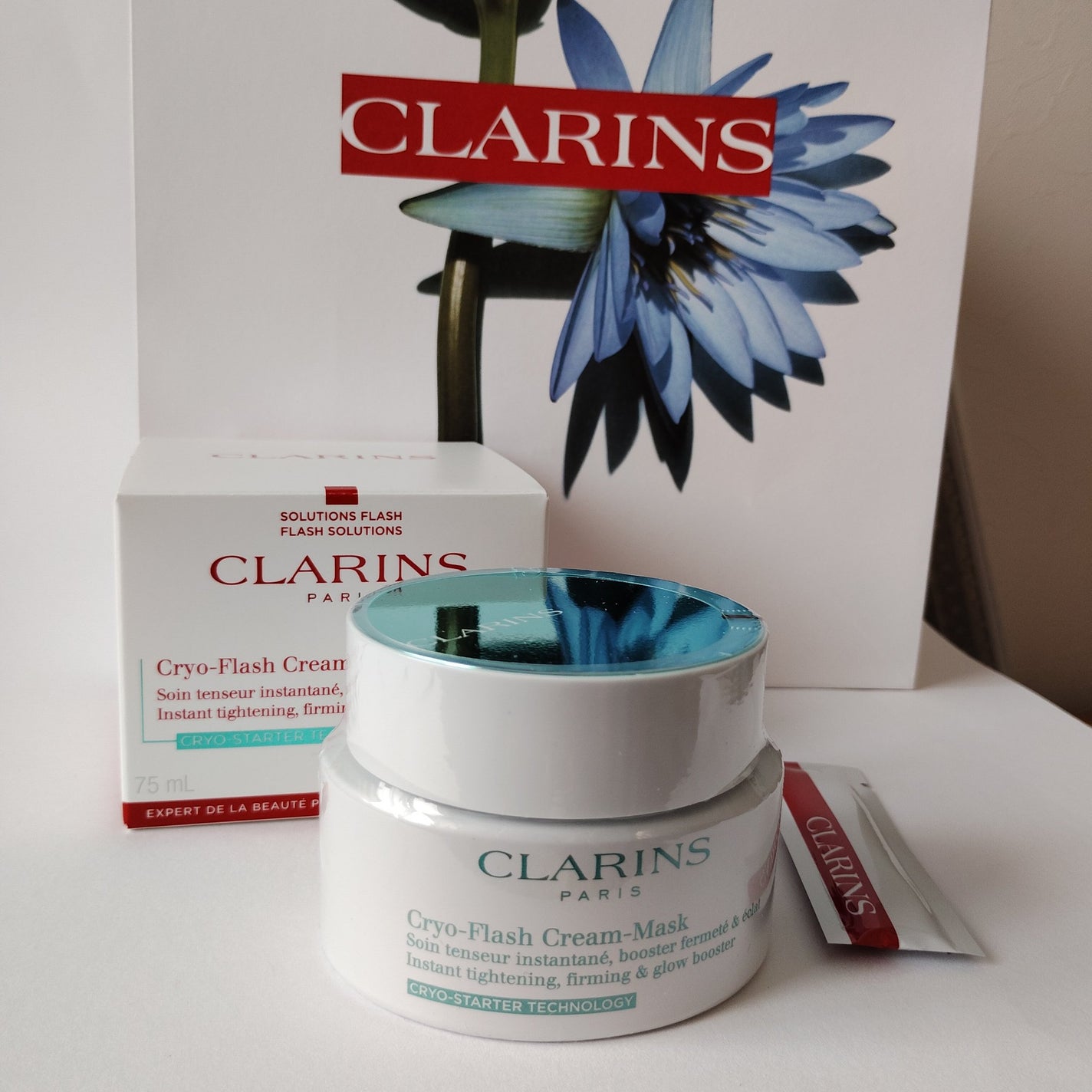 クライオ‐フラッシュ クリーム マスク/CLARINS/フェイスクリームを使ったクチコミ(1枚目)