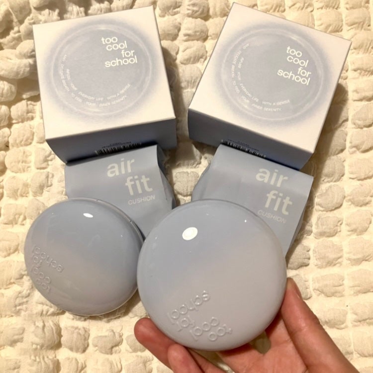エアーフィットクッション/too cool for school/クッションファンデーションを使ったクチコミ(1枚目)