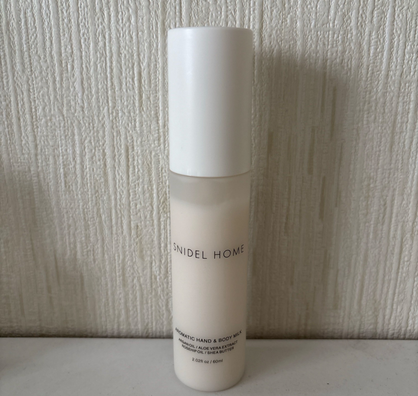 アロマティック ハンド&ボディミルク PURE LINEN/SNIDEL HOME/ボディミルクを使ったクチコミ（1枚目）
