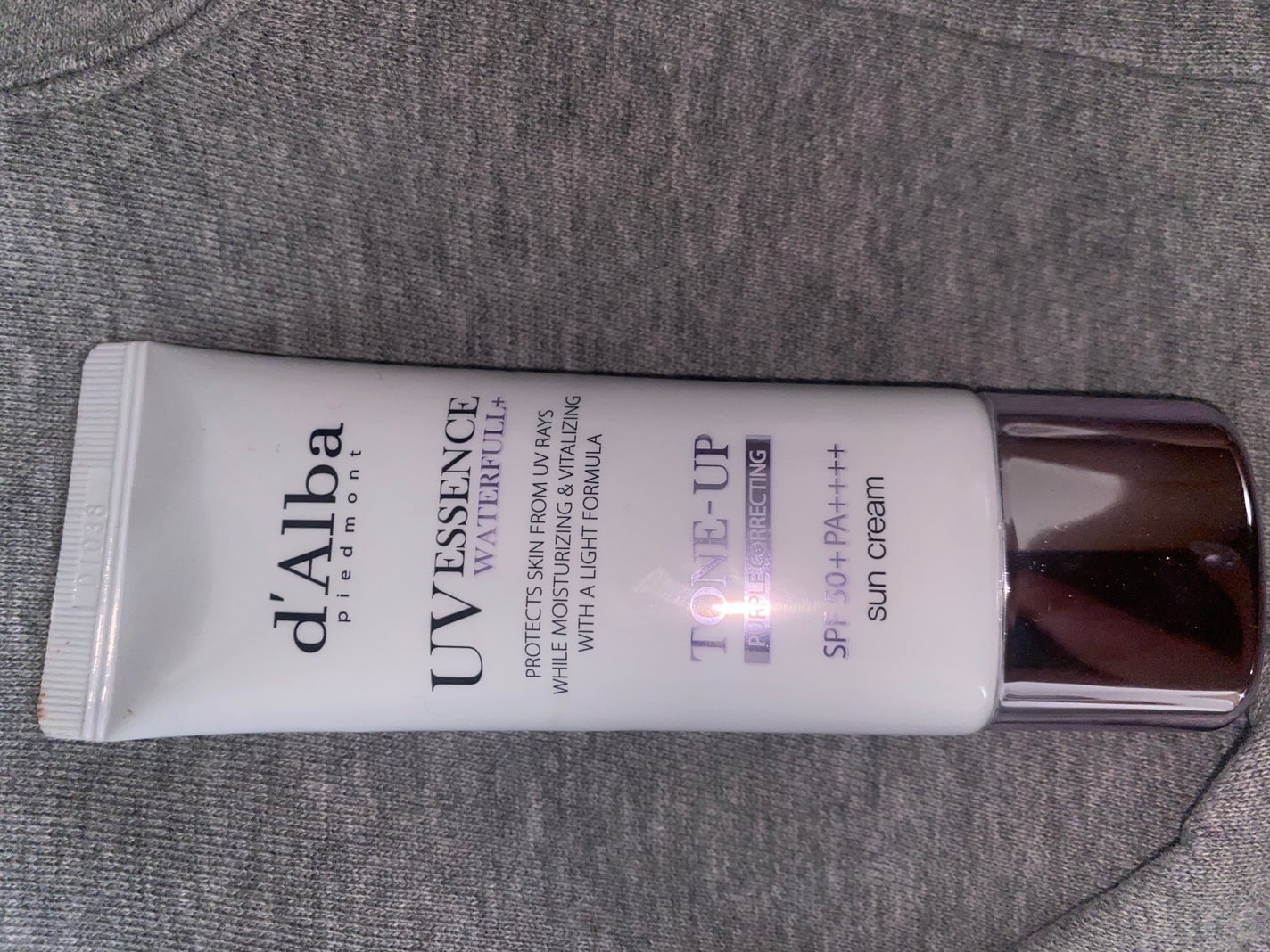 ウォータフルトーンアップサンクリーム/ダルバ/日焼け止めクリームを使ったクチコミ(1枚目)
