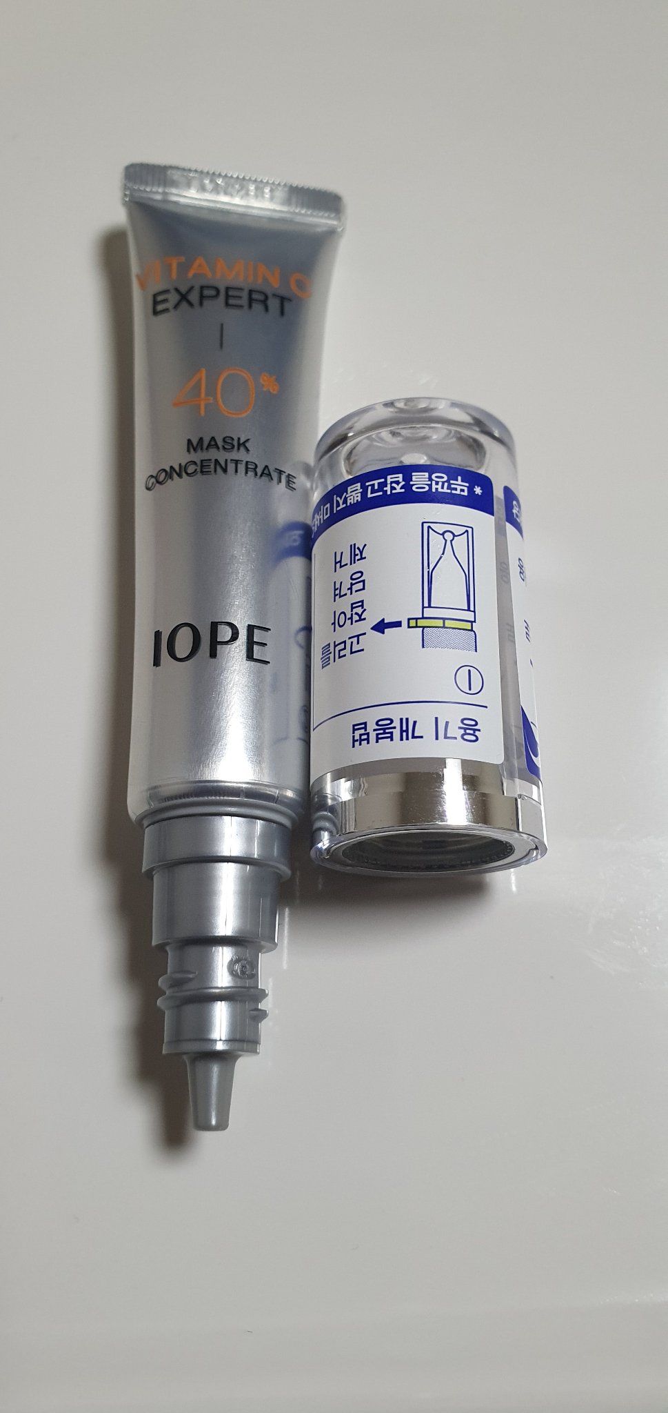 ビタミンC エキスパート40% マスクコンセントレート/IOPE/フェイスクリームを使ったクチコミ（3枚目）