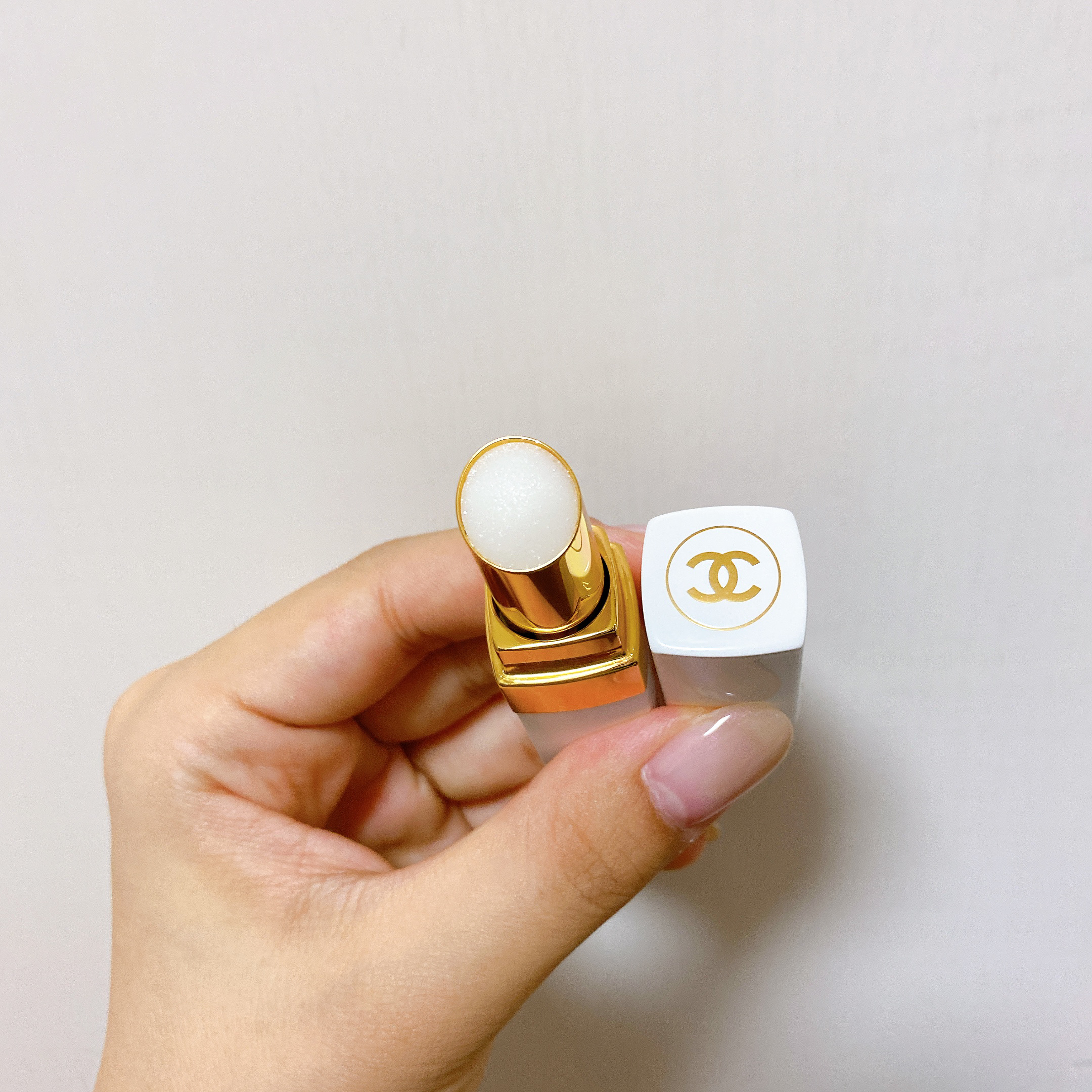 シャネル ルージュ ココ ボーム 912 ドリーミー ホワイト/CHANEL/口紅を使ったクチコミ（1枚目）