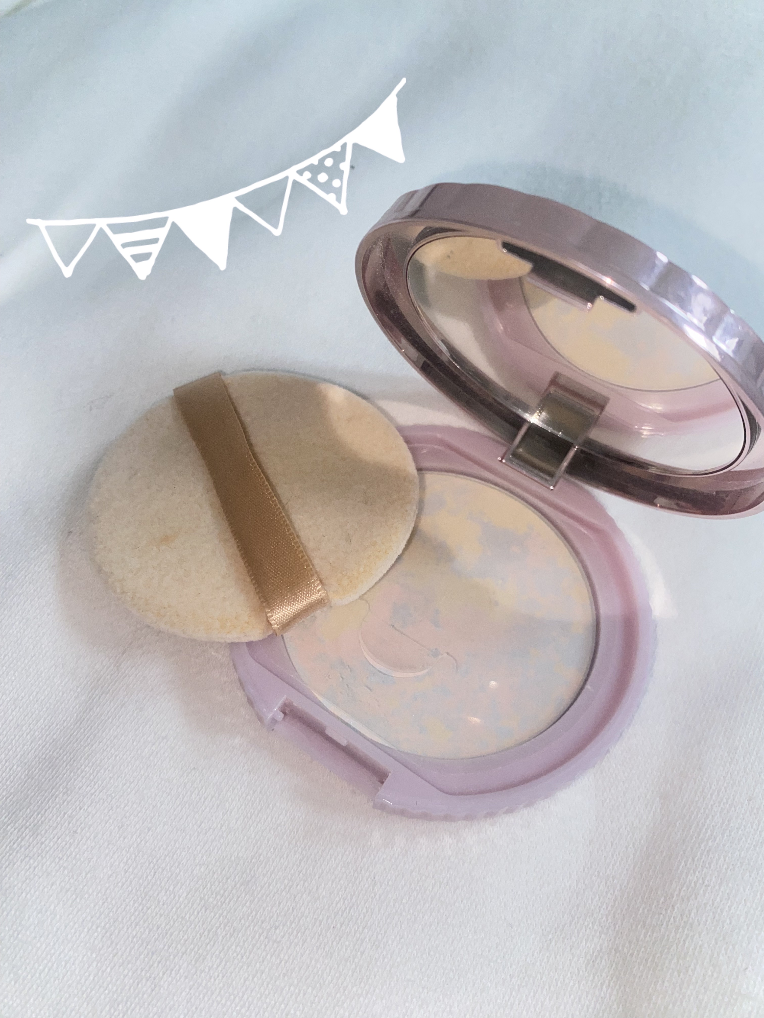 トランスペアレントフィニッシュパウダー SS シャイニーシーサイド/キャンメイク/プレストパウダーを使ったクチコミ（1枚目）