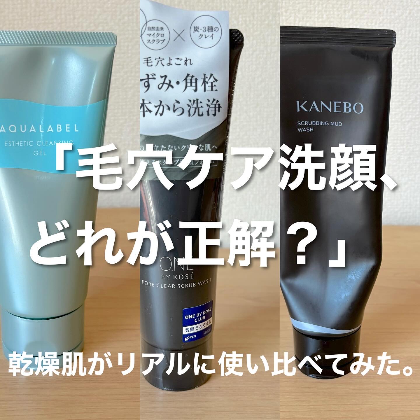 スクラビング　マッド　ウォッシュ/KANEBO/洗顔フォームを使ったクチコミ（1枚目）