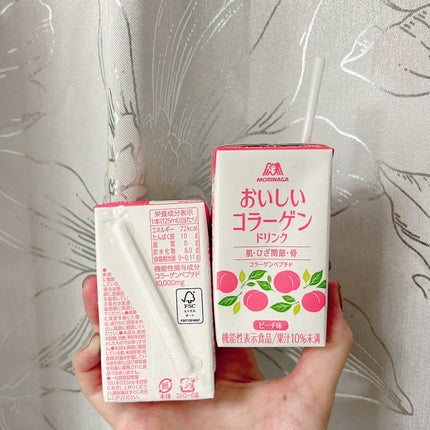 おいしいコラーゲンドリンク/森永製菓/美容ドリンクを使ったクチコミ(2枚目)