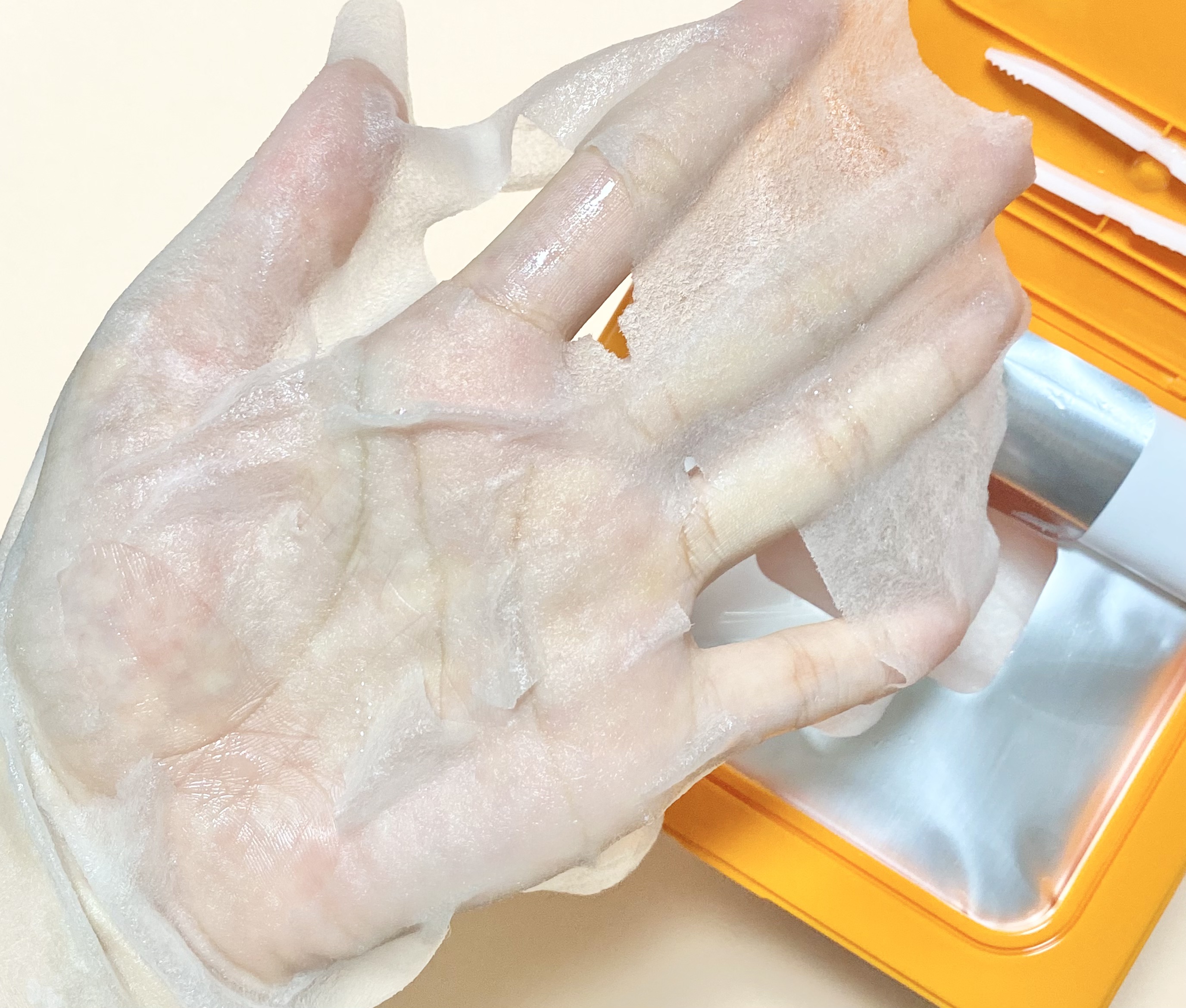 PDRNデイリーマスクパック/COSNORI/その他スキンケアを使ったクチコミ（2枚目）