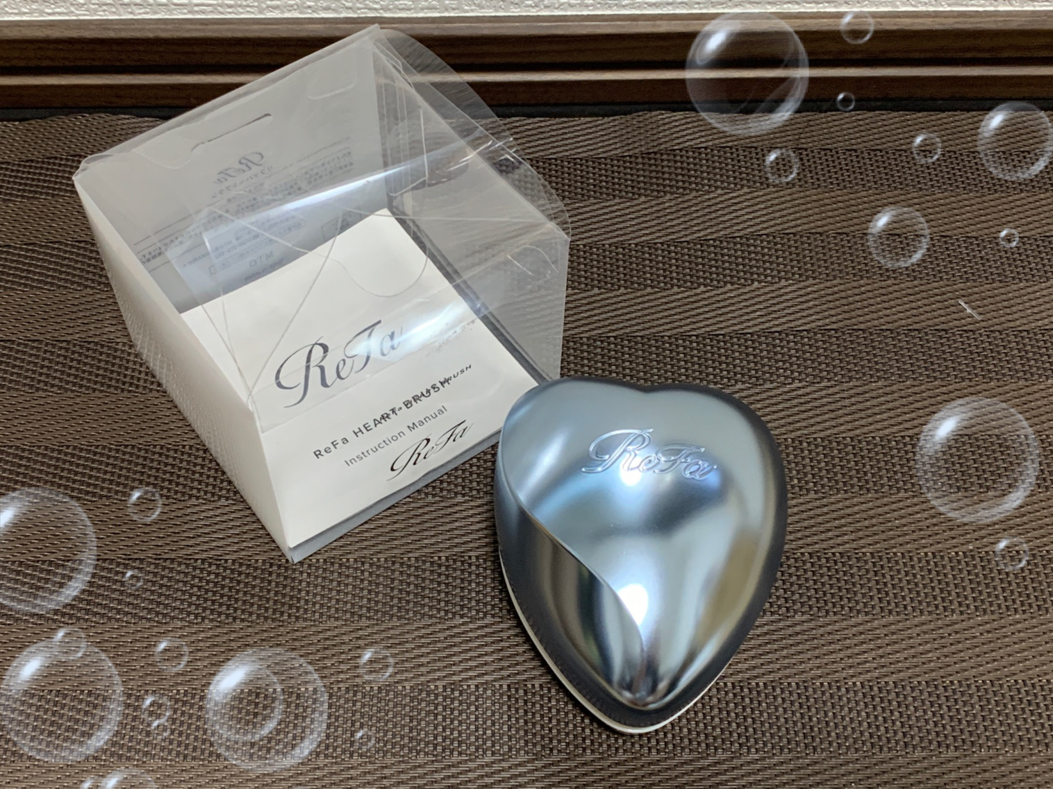 リファ ハートブラシ Silver Sky（シルバースカイ）/ReFa/頭皮ケアを使ったクチコミ（1枚目）