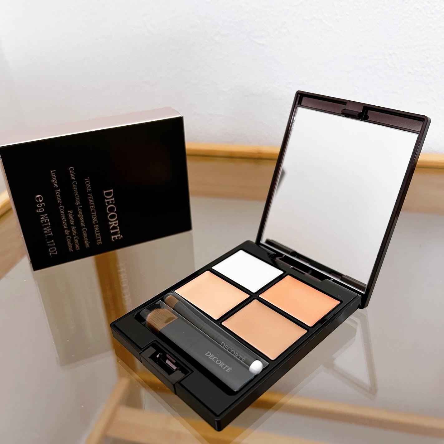 トーンパーフェクティング パレット/DECORTÉ/パレットコンシーラーを使ったクチコミ(2枚目)