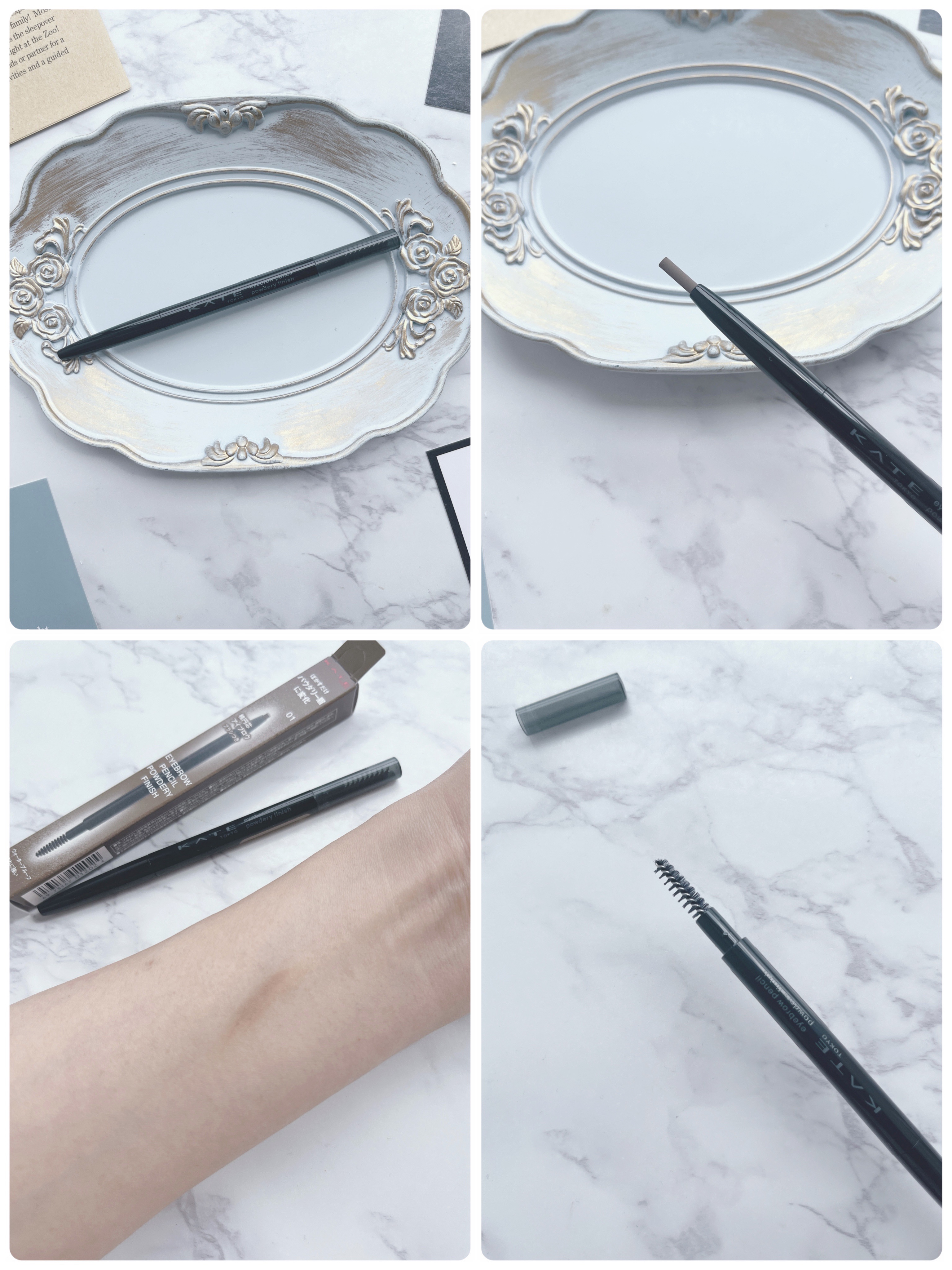 ケイト アイブロウペンシル(パウダリーフィニッシュ)/KATE/アイブロウペンシルを使ったクチコミ（3枚目）