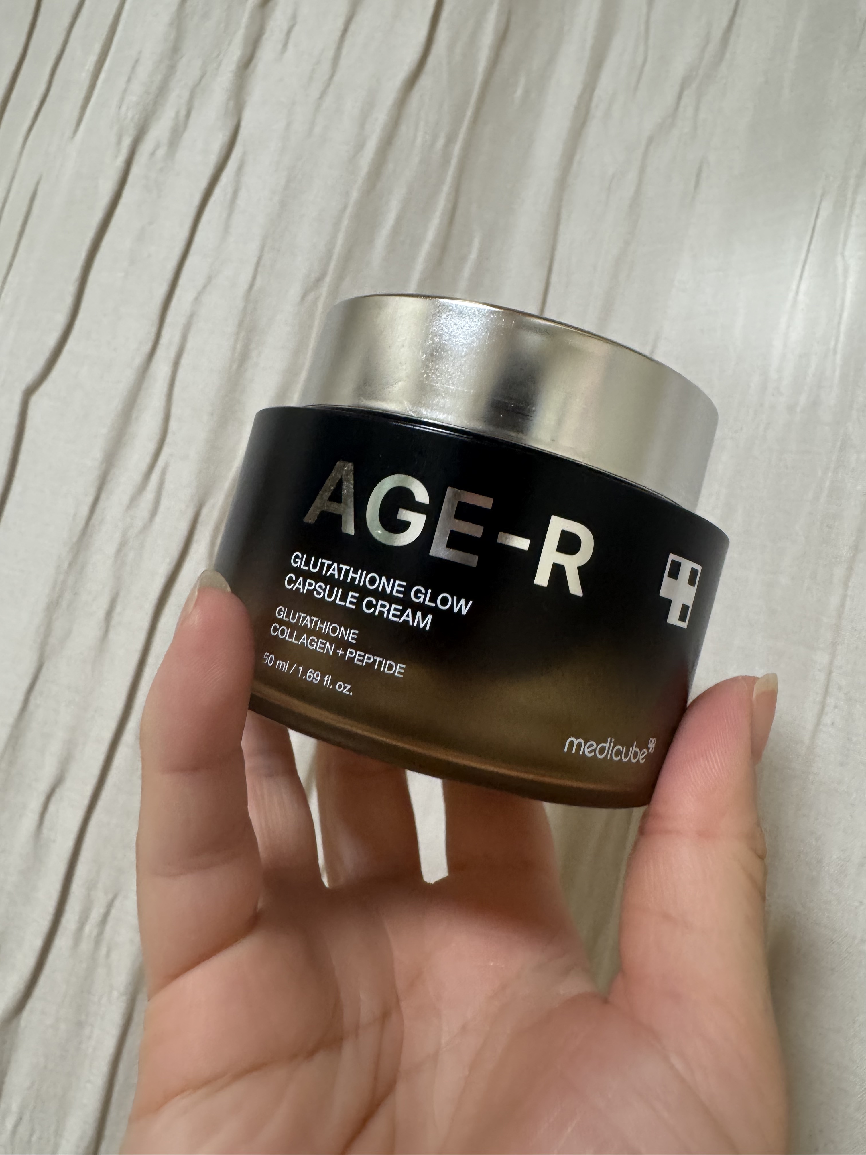 グルタチオンカプセルクリーム/MEDICUBE/フェイスクリームを使ったクチコミ（1枚目）