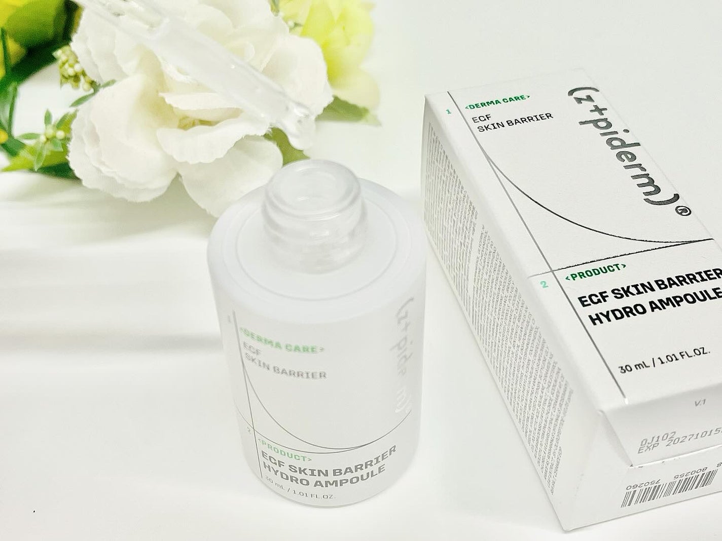 EGFスキンバリアハイドロアンプル/z+piderm/美容液を使ったクチコミ(2枚目)
