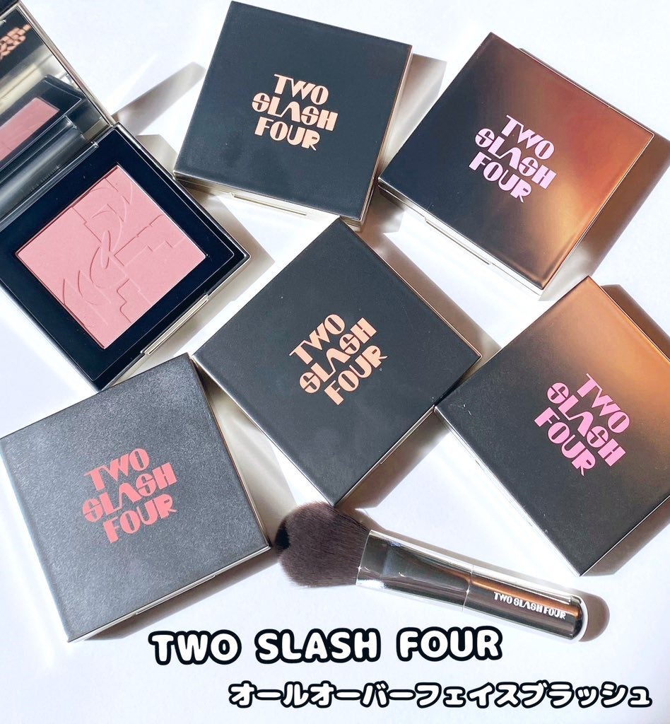 オールオーバーフェイスブラッシュ/TWO SLASH FOUR/パウダーチークを使ったクチコミ(1枚目)