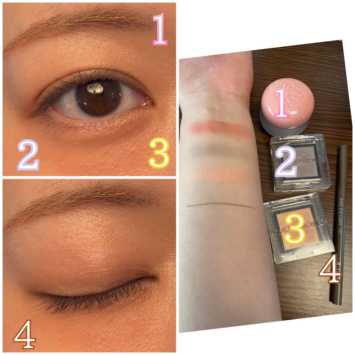 アディクション ザ アイシャドウ パール/ADDICTION/単色アイシャドウを使ったクチコミ(2枚目)