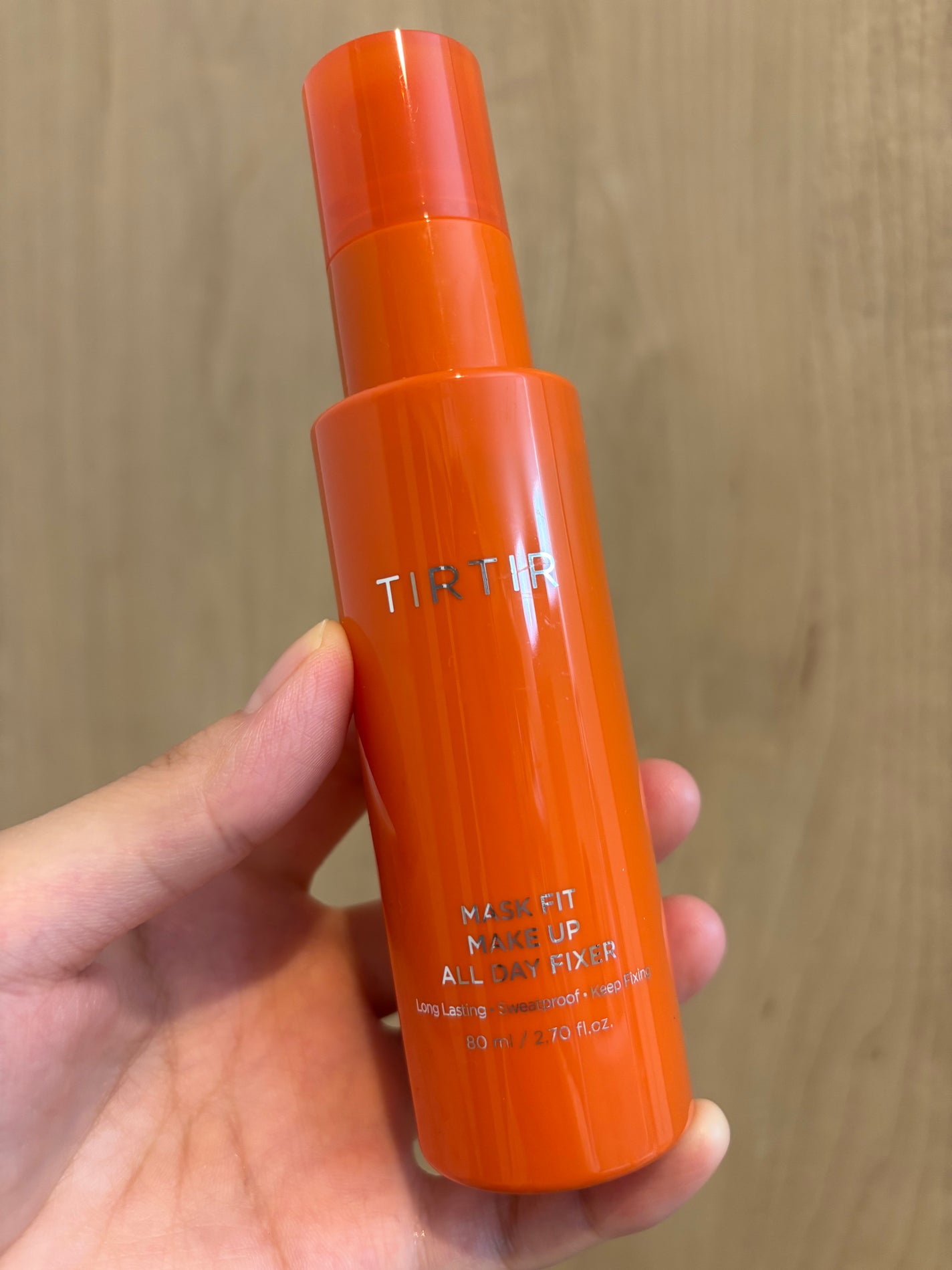 マスクフィットメイクアップオールデイフィクサー/TIRTIR(ティルティル)/フィックスミストを使ったクチコミ(1枚目)