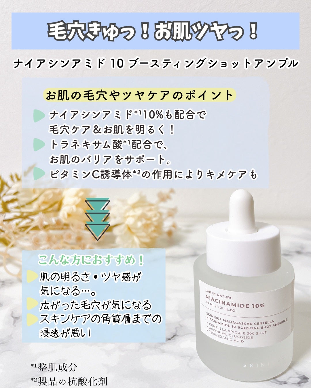 さみしゃん✈️フォロバ100! on LIPS 「#PR我らお肌の三銃士!!新発売✨///みんな大好きSKIN1..」(4枚目)