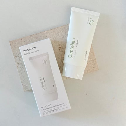 ツボクサ サンクリーム/mixsoon/日焼け止めクリームを使ったクチコミ(1枚目)